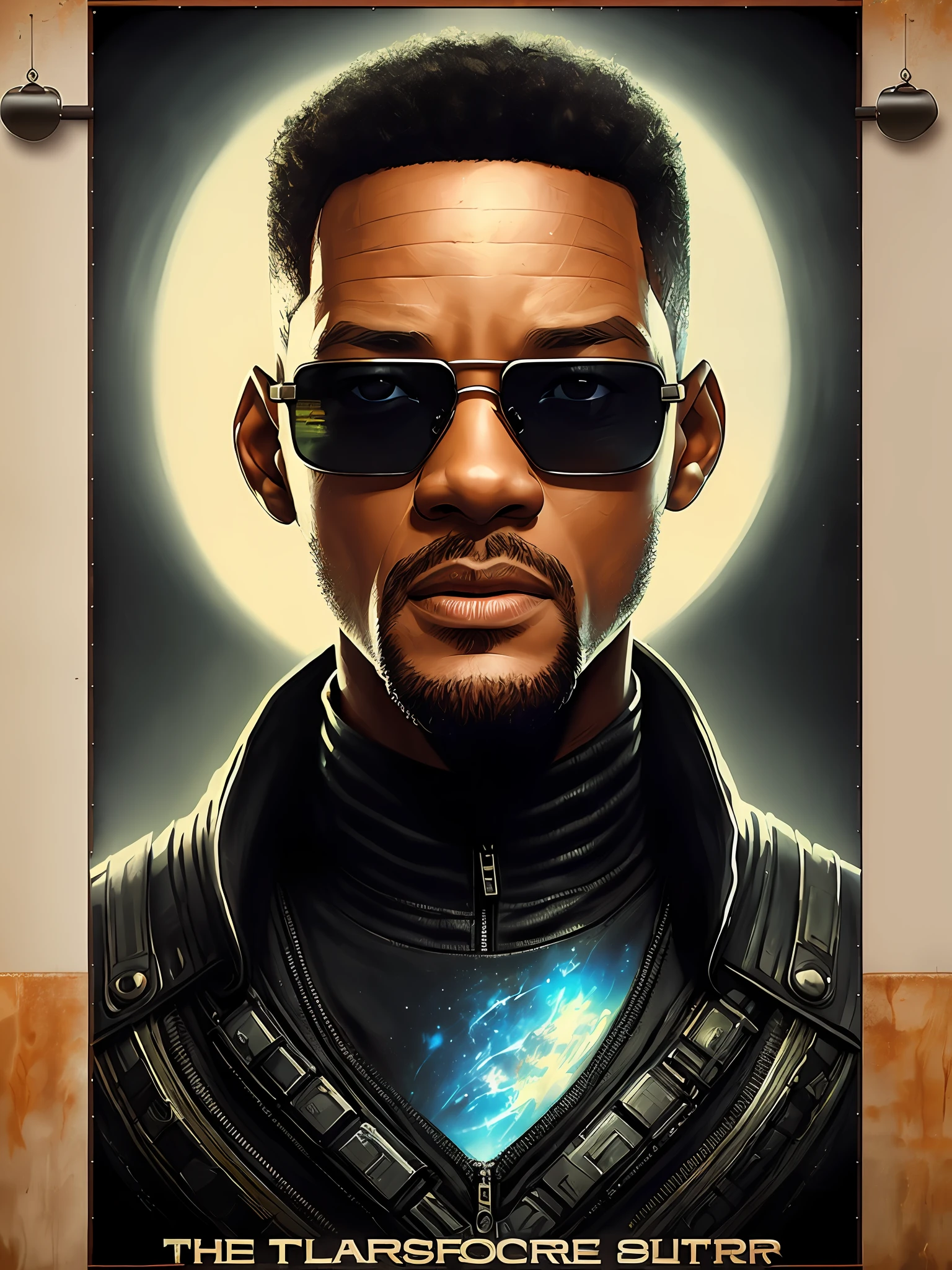 Will Smith from (Man in Black), vhs effect, (poster:1.6), poster on wall, nostalgia, movie poster,
sunglasses
(skin texture), intricately detailed, fine details, hyperdetailed, raytracing, subsurface scattering, diffused soft lighting, shallow depth of field, by (Oliver Wetter)
trending on CGSociety, Intricate, High Detail, Sharp focus, dramatic, photorealistic painting art by greg rutkowski