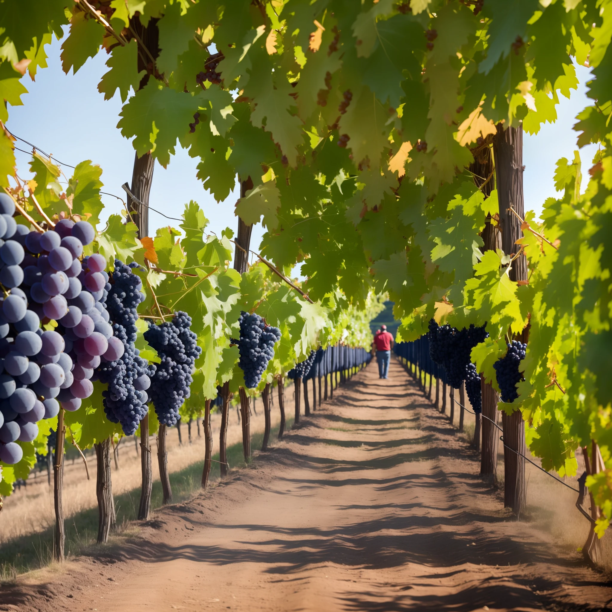 You have a vineyard and need to choose the best grapes to produce a quality wine. How would you choose the grapes and what process would you follow to produce the wine?