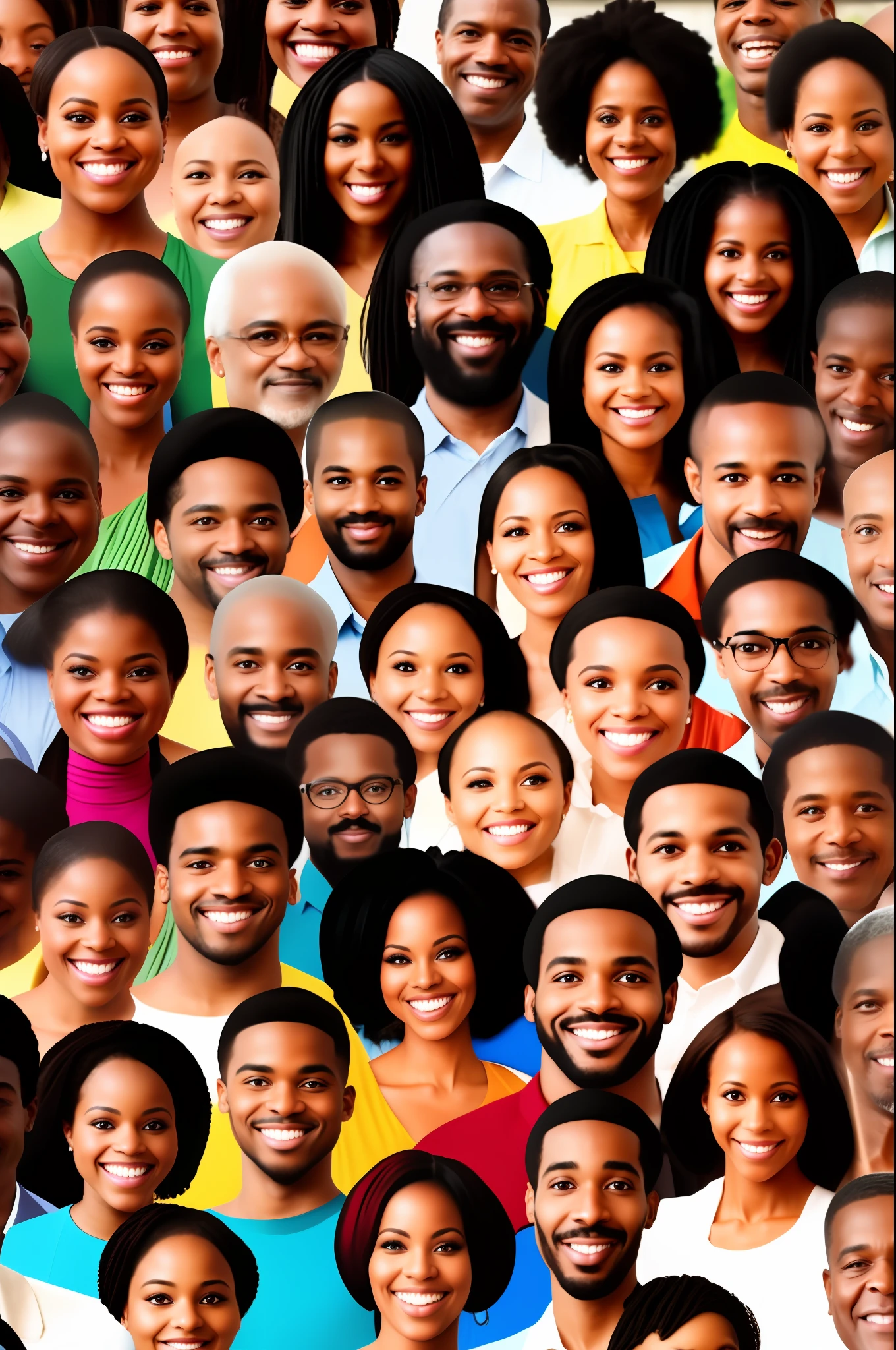 Image of people of various races gathered together