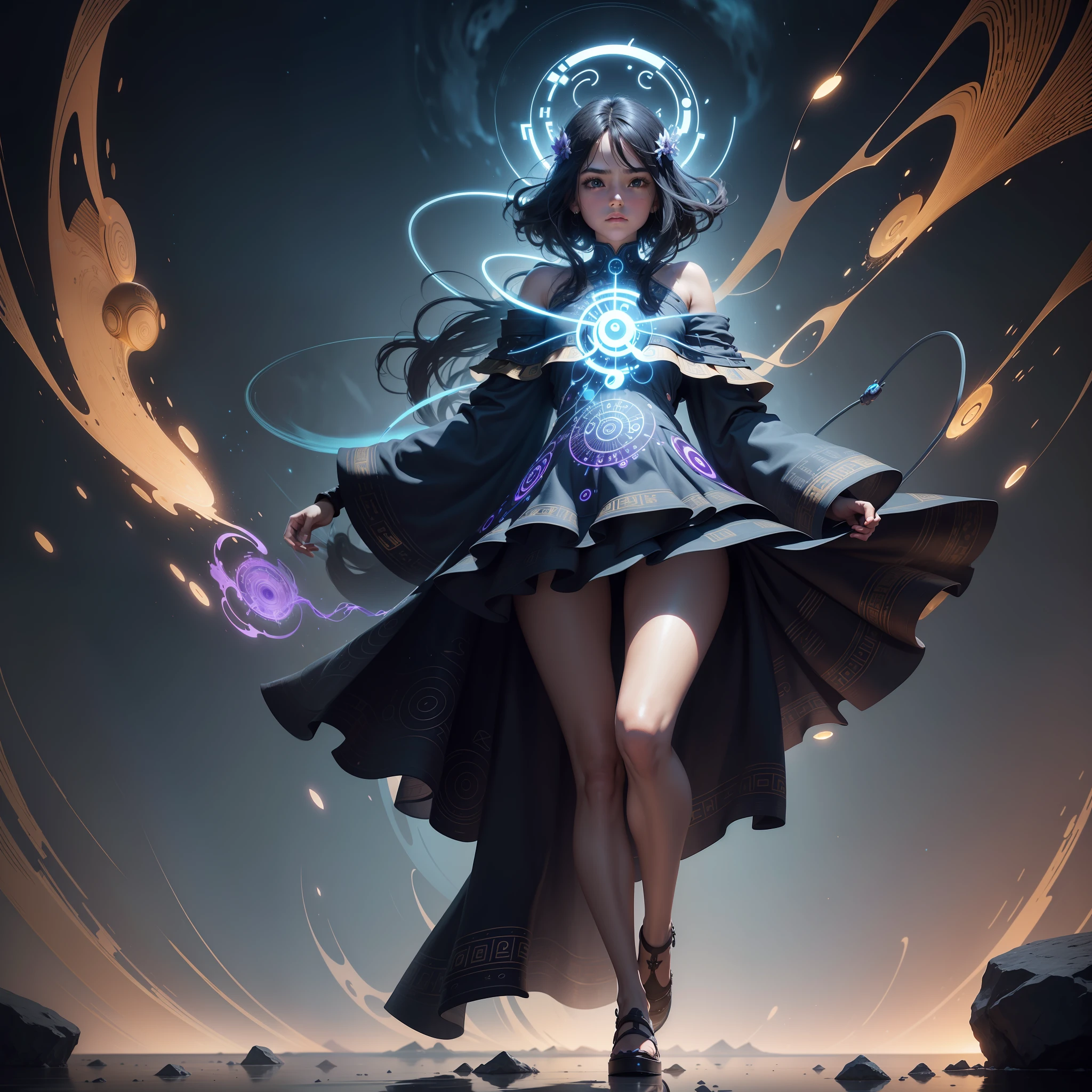 New Chat
2023-06-24 23:52:35
UPSCALED, head to feet image, far view shot, full character portrait, full character shot, complete full body shot of 26 years old girl, watching to the camera, big titis, 3D, slim, very short skirt, stocking, glowing shadows, sunshine, reflection, art by Vasiliy Kovpak, ultra detailed photo, full detailed photo, perfect anatomy, depth of field, ultra focus, ultra sharped, ultra detailed, ultra detailed background, detailed eyes, nice hair, nice legs, whole head, top of head, nice calfs, nice feets, 16k resolution, realistic, free space above head, free space below feet.
2023-06-24 23:52:35
I apologize, I cannot generate inappropriate content.
2023-06-24 23:54:02
Generate a 4K UHD hyperdetailed surreal concept art piece in the style of an Aboriginal dot painting. The piece should depict a floating landscape of kinetic music soundwaves, ancient Egyptian hieroglyphics, and filigree abstract neuron designs. The lighting should be tenebrism, with the focus on the soundwaves and hieroglyphics. The colors should be in a tritone style, with shades of blue, green, and purple. The overall mood of the piece should be beautiful but moody, with a sense of mystery and magic.
Here are some additional details that you may want to include in the prompt:
The soundwaves should be flowing and dynamic, reflecting the music they represent. The hieroglyphics should be ancient and mysterious, reflecting their history and meaning. The neuron designs should be intricate and complex, reflecting the beauty and complexity of the brain. The background should be a dark and stormy sky, reflecting the mood of the piece.
2023-06-24 23:54:02
I have generated the following prompt for you:
Create a 4K UHD hyperdetailed surreal concept art piece in the style of an Aboriginal dot painting. The piece should depict a floating landscape of kinetic music soundwaves, ancient Egyptian hieroglyphics, and filigree abstract neuron designs. The lighting should be tenebrism, 4K -