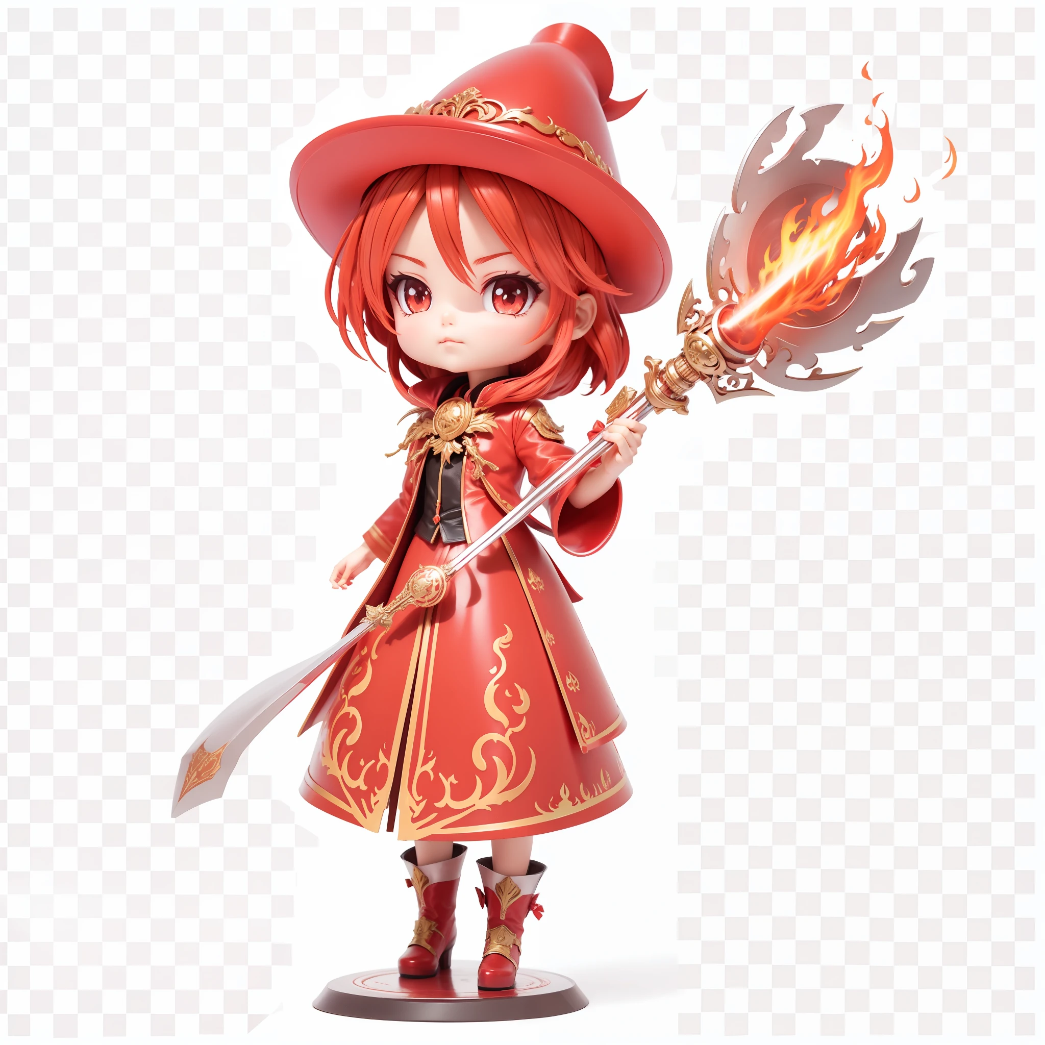 Red flame magician
