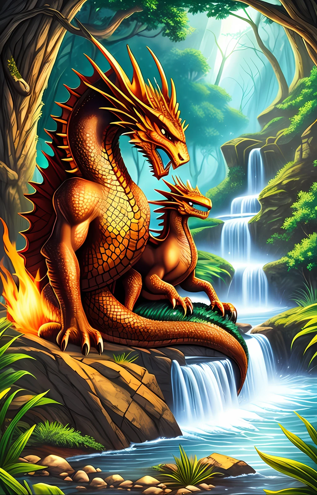 Treasure protected by a dragon - --auto --s2