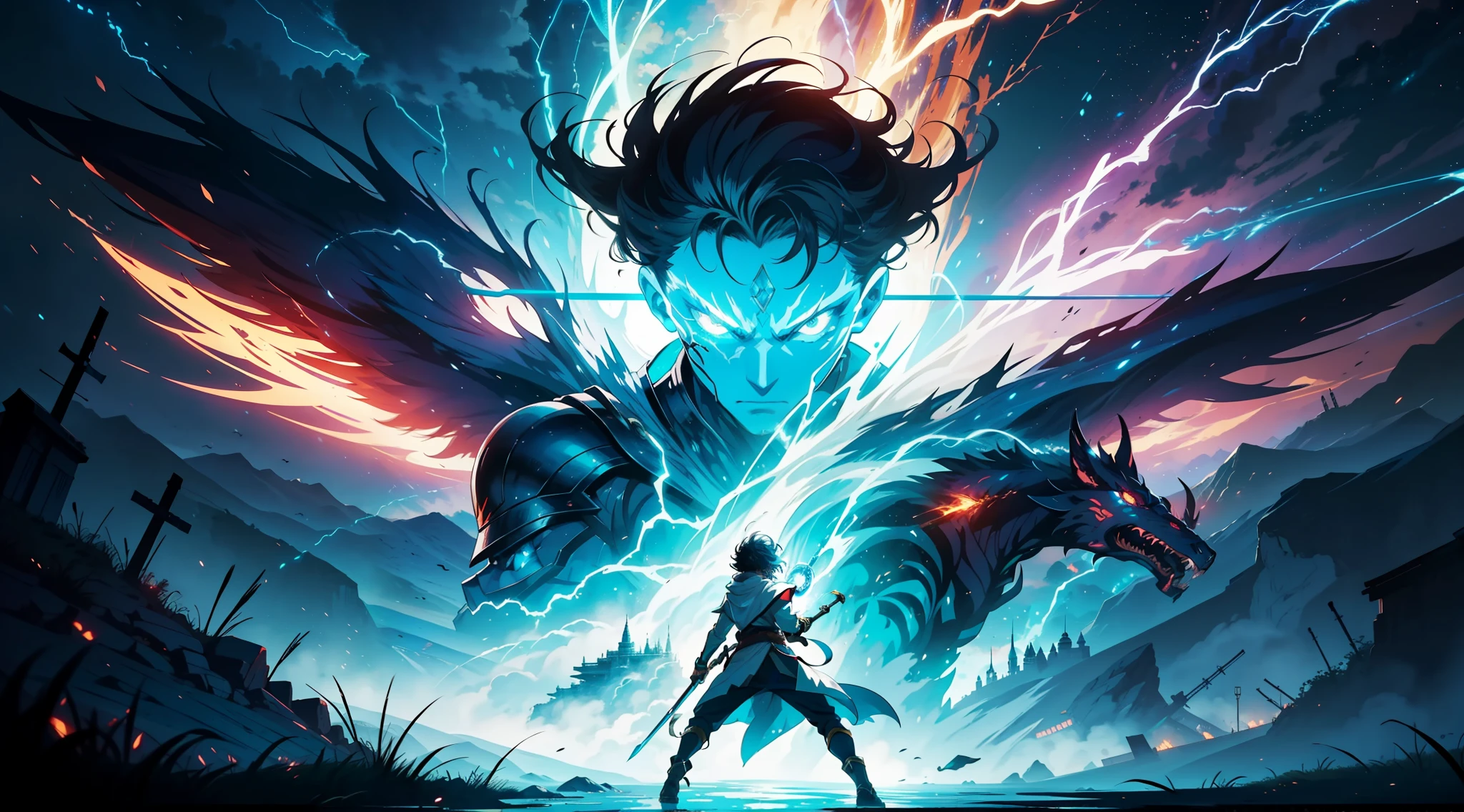 The anime begins with our protagonist, a young man with teleportation skills, discovering his power and learning to control it. He is a fearless warrior in search of adventures and challenges. The story unfolds in a fantasy world full of magical creatures and powerful beings. Throughout the plot, our hero faces powerful and dangerous enemies, but finds loyal allies who help him on his journey. Together, they face epic battles and challenges that test their skills and their courage. The anime's animation is stunning, with vibrant colors, detailed backdrops, and fluid movements. The visual effects are breathtaking, with bursts of energy, lightning and other manifestations of magical power. In the end, our hero becomes a legendary warrior, respected by all and feared by his enemies. He is the protector of his homeland, ready to fight any threat that arises. This epic anime is a thrilling adventure that keeps the viewer stuck until the end.