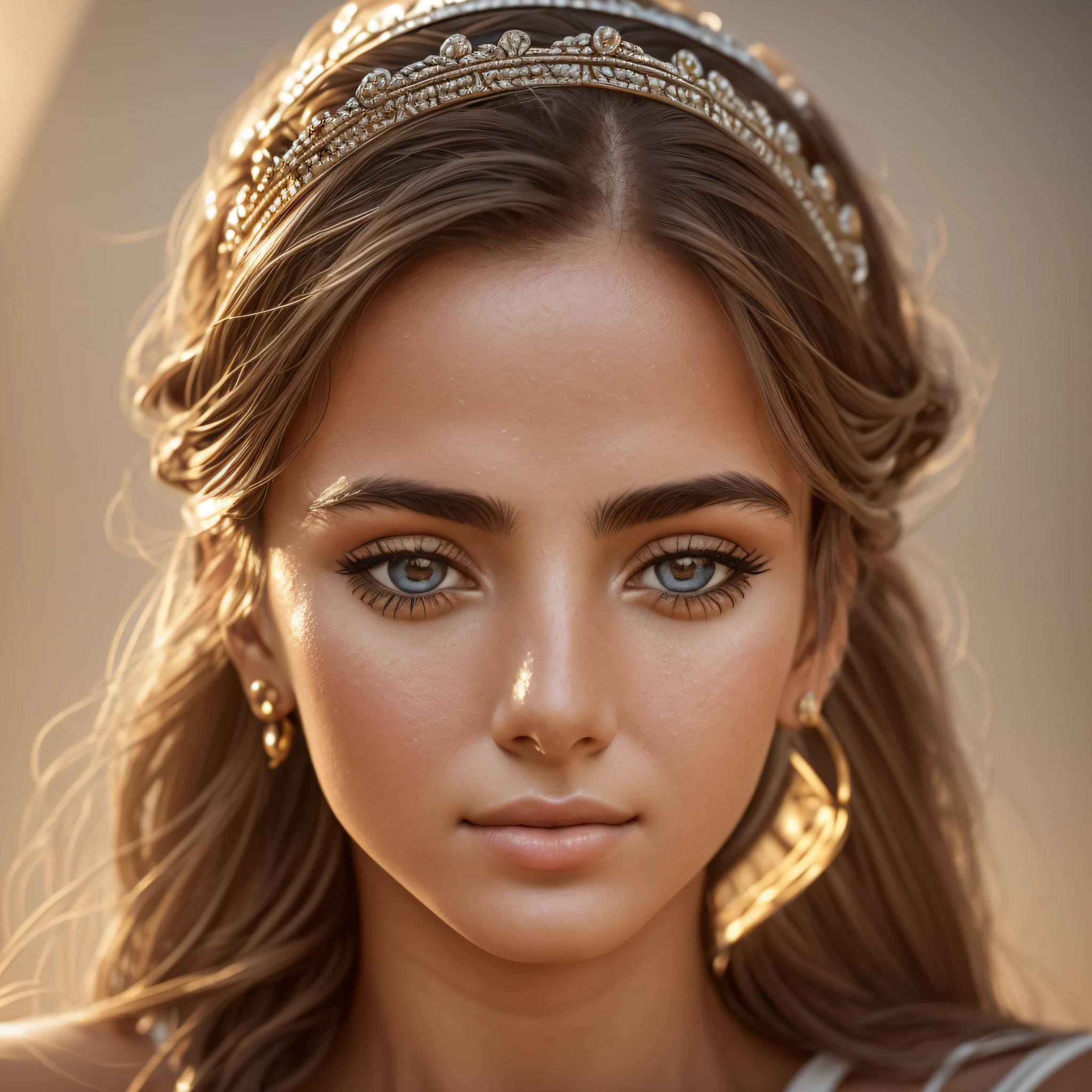 woman from ancient greece, close up, Bokeh, raw, ((sunlight spread over face)), close portrait, (extreme skin details), ultra realistic, rule of thirds, dramatic ceiling lighting, detailed face, cute, 8k, intricate details, divine rays, light leaks --auto --s2
