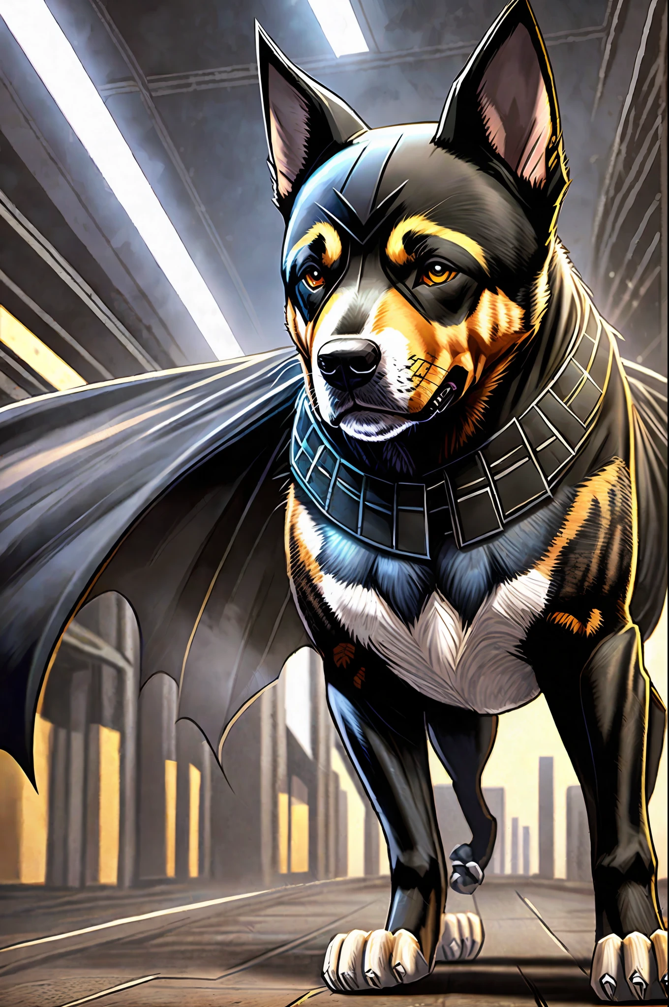 Batman Hero Dog, 64k, --auto --s2