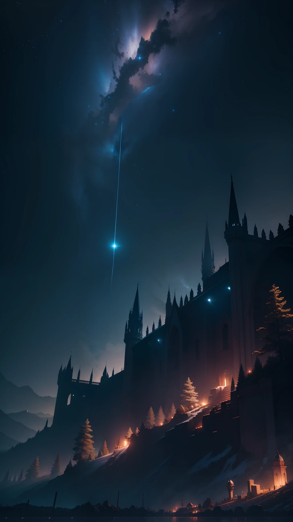 high quality, intricate details, (cinematic lighting), RAW photo, 8k, night sky, fantasy,