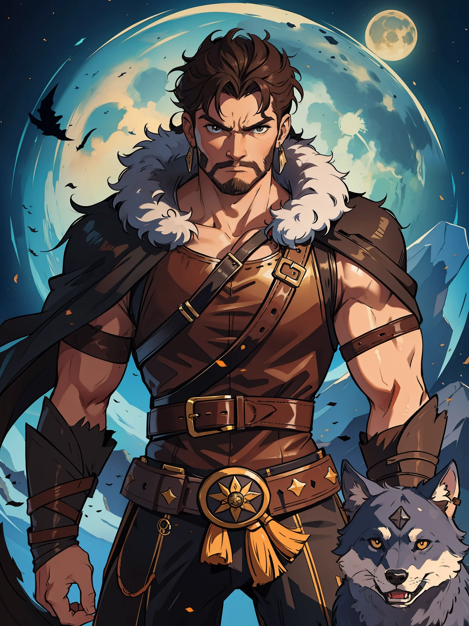 redesign a leather costume hunter's outfit medieval battle costume