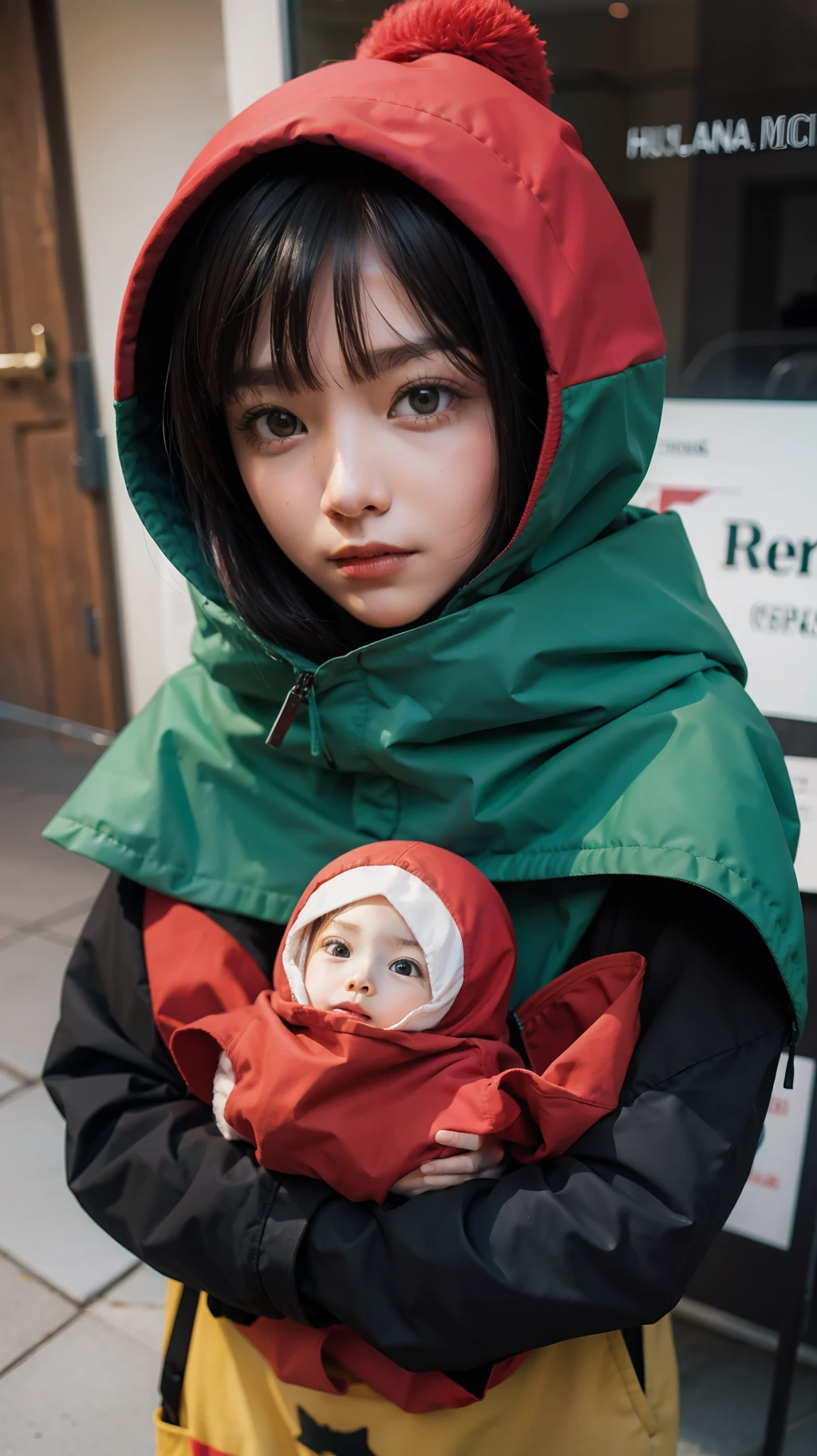 Human matryoshka
