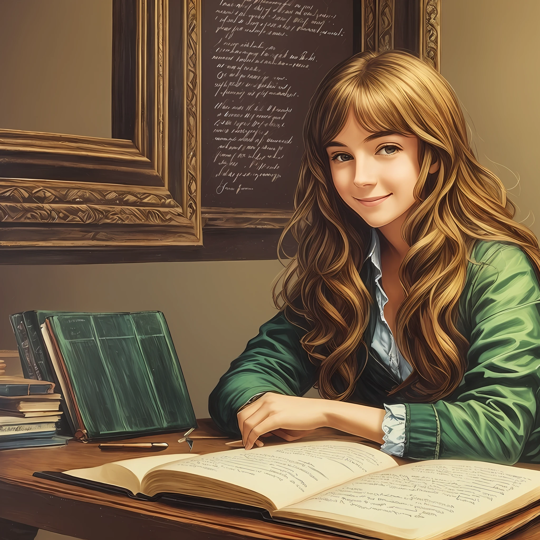 Masterpiece, a happy writer --auto --s2