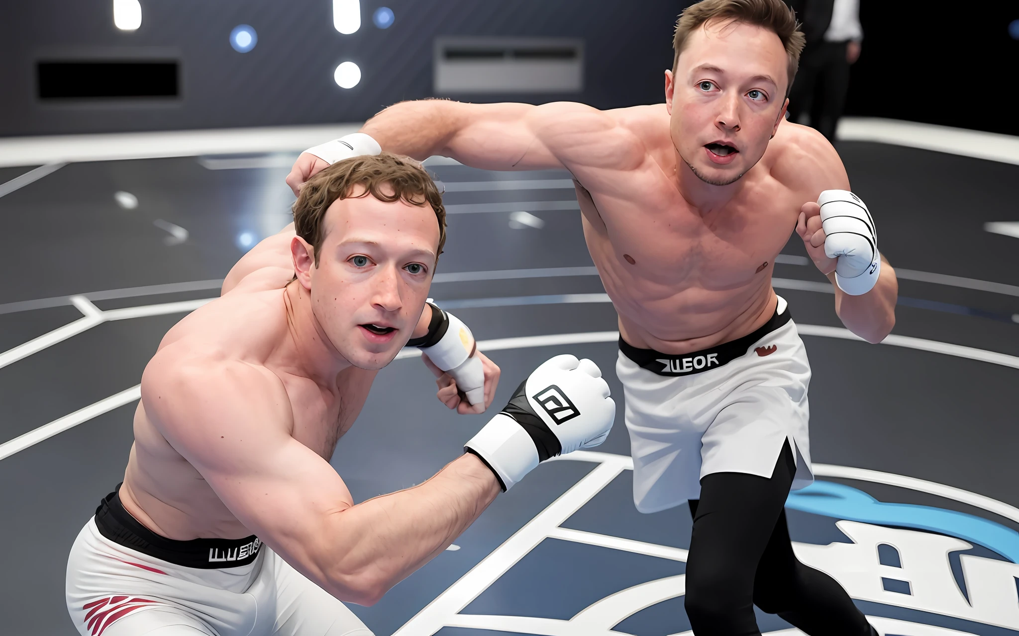 Mark Zuckerberg's face