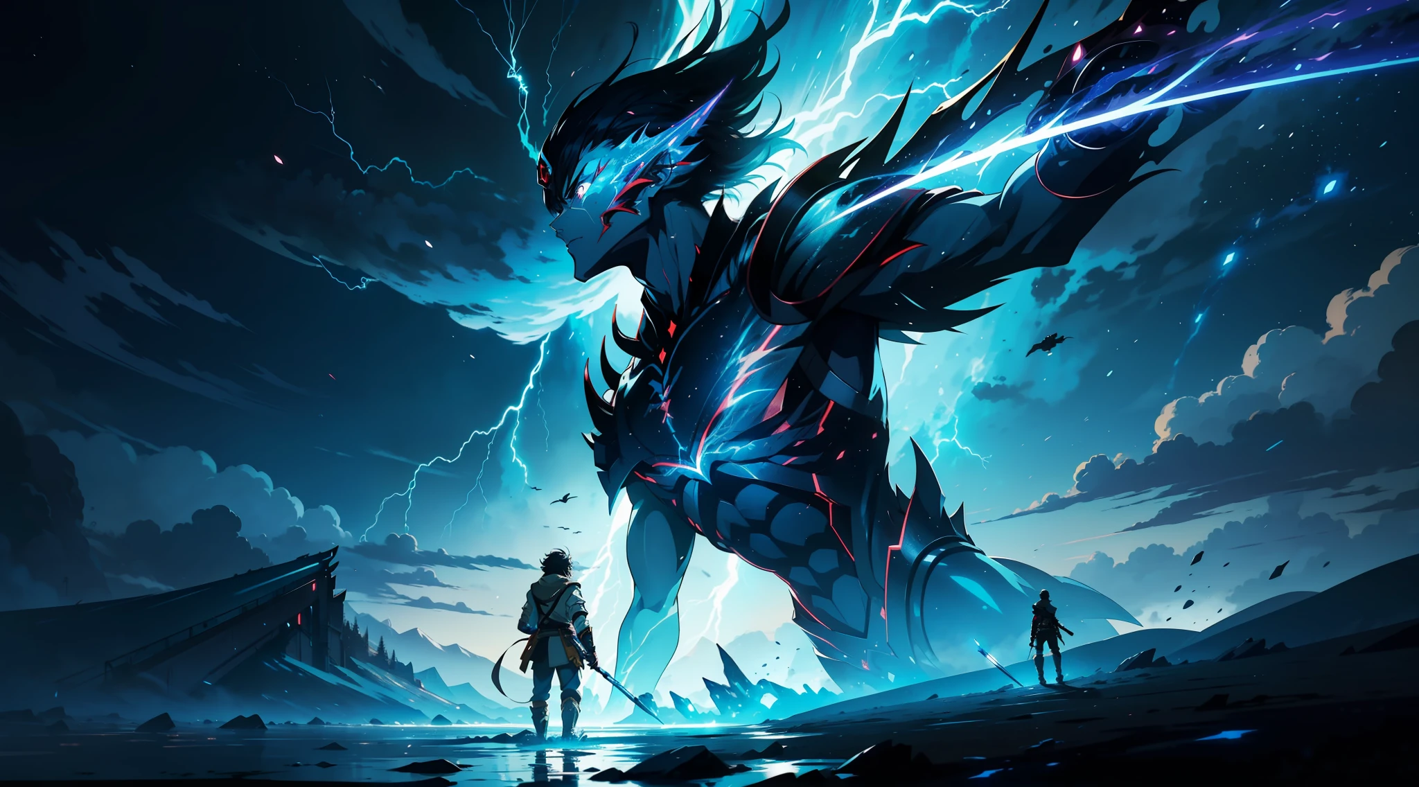 The anime begins with our protagonist, a young man with teleportation skills, discovering his power and learning to control it. He is a fearless warrior in search of adventures and challenges. The story unfolds in a fantasy world full of magical creatures and powerful beings. Throughout the plot, our hero faces powerful and dangerous enemies, but finds loyal allies who help him on his journey. Together, they face epic battles and challenges that test their skills and their courage. The anime's animation is stunning, with vibrant colors, detailed backdrops, and fluid movements. The visual effects are breathtaking, with bursts of energy, lightning and other manifestations of magical power. In the end, our hero becomes a legendary warrior, respected by all and feared by his enemies. He is the protector of his homeland, ready to fight any threat that arises. This epic anime is a thrilling adventure that keeps the viewer stuck until the end.