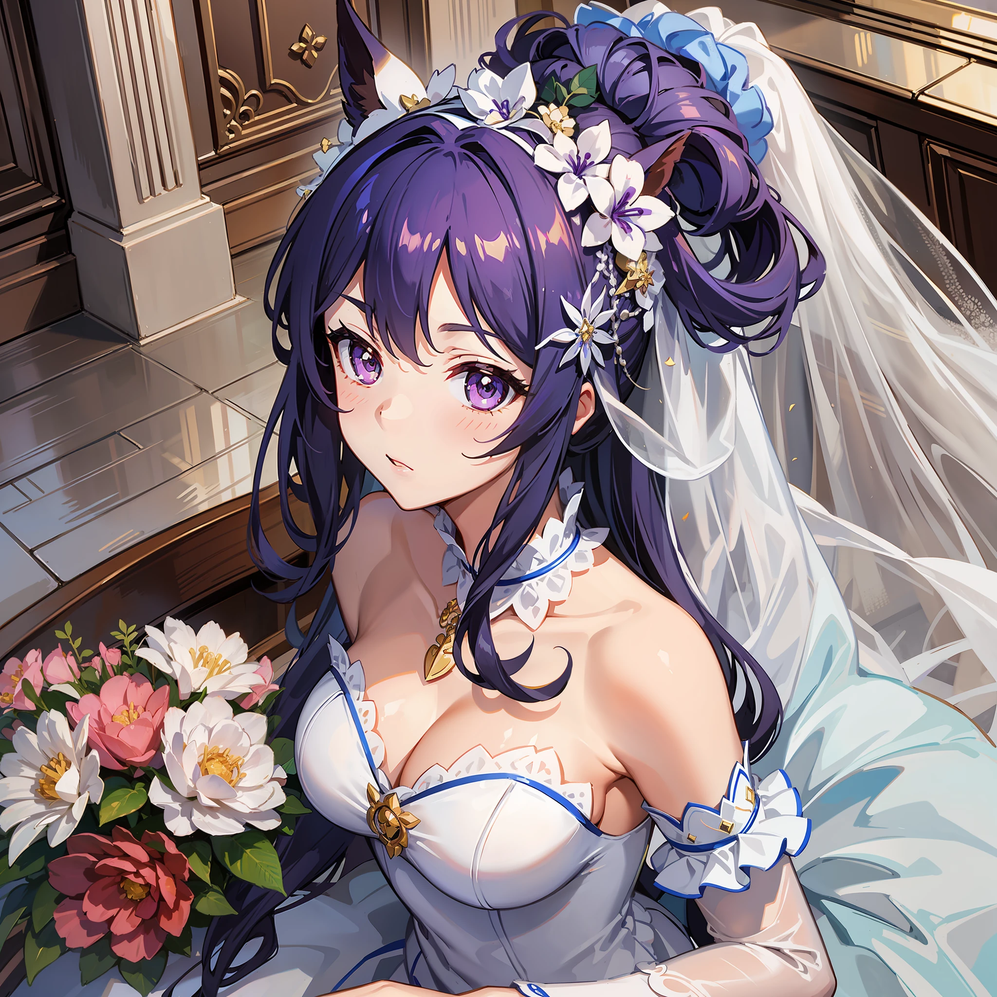Umamusume mejiro mcqueen Wedding Dress