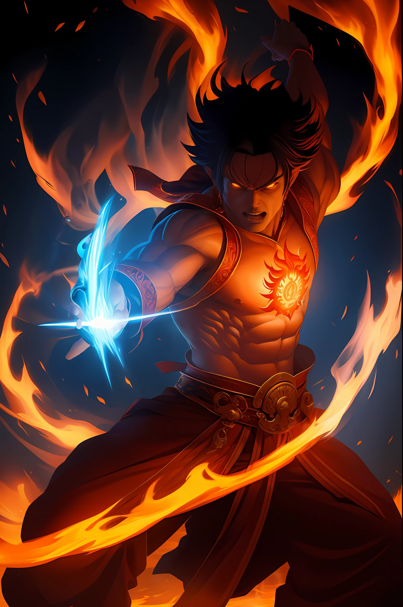 flames
