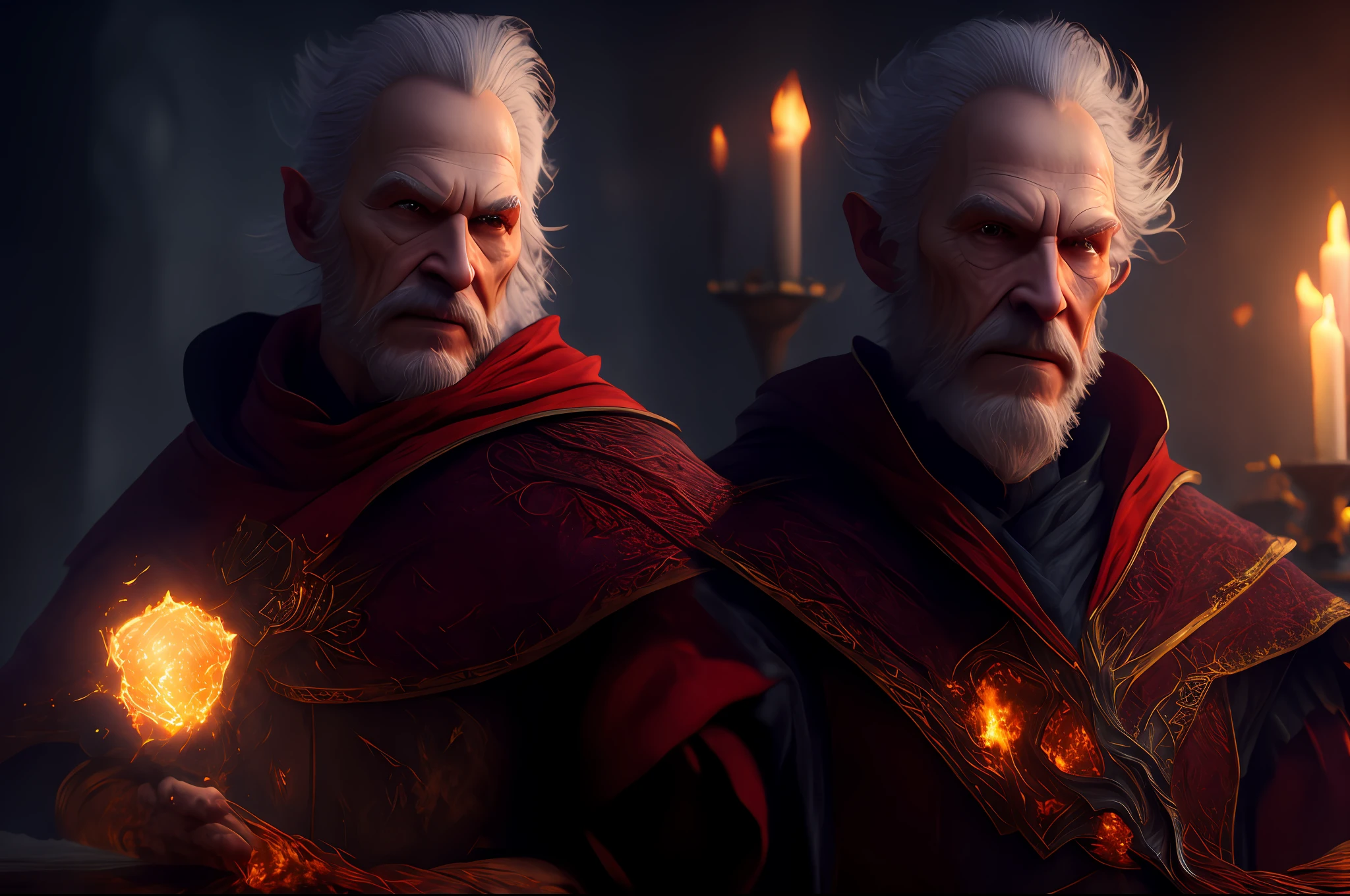 8k, ultra quality, (hyperrealistic), photo, fantasy, mage conjuring energy, side portrait, detailed, detailed skin, detailed face, daylight, bright, sunlight, outdoor, dnd, detailed robe