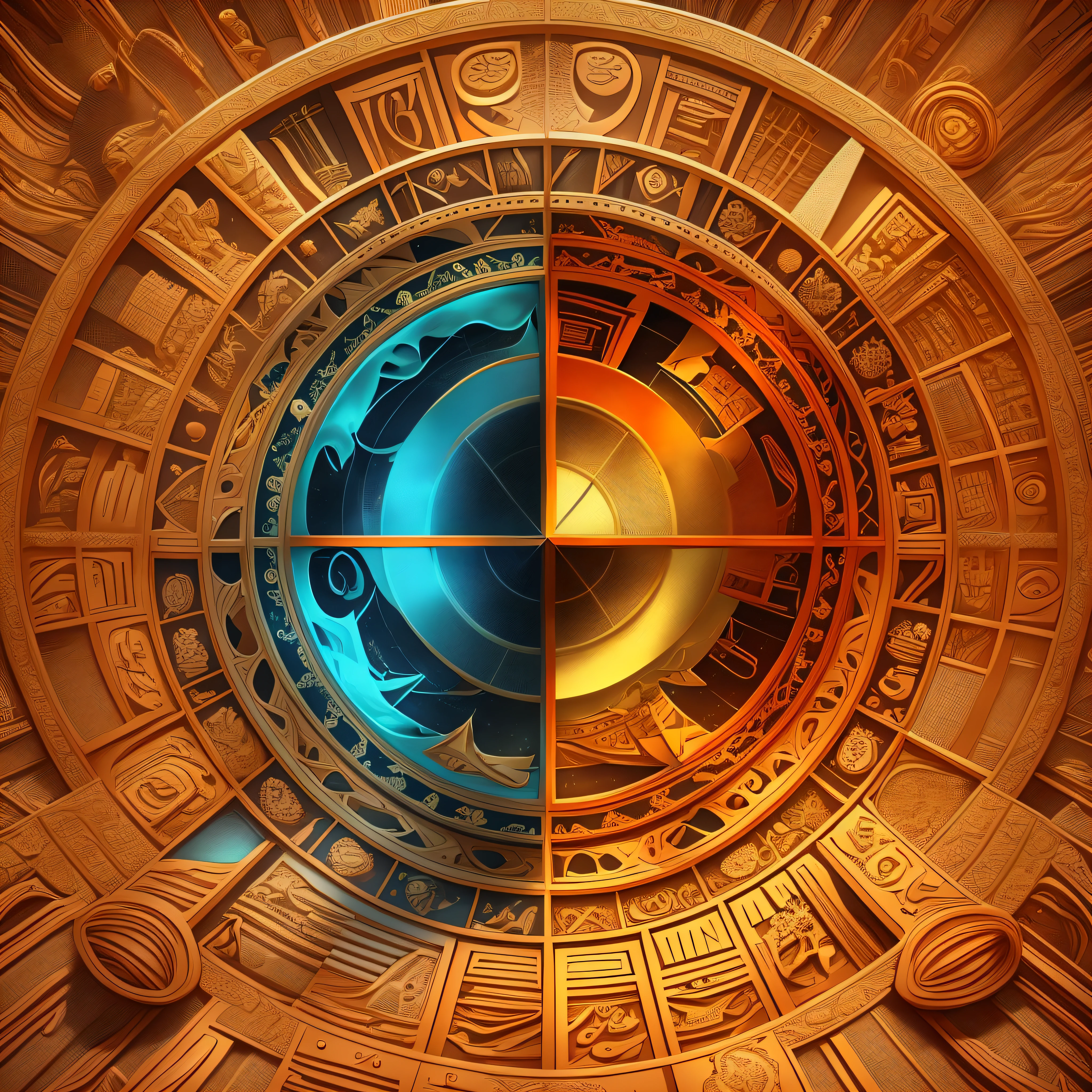 Create a captivating logo for the "Fascinating Facts" channel. The logo should convey curiosity, knowledge and fascination. Use visual elements that refer to the interesting facts. Be creative and innovative in the composition of the logo, capturing the attention of the viewers. --auto --s2
