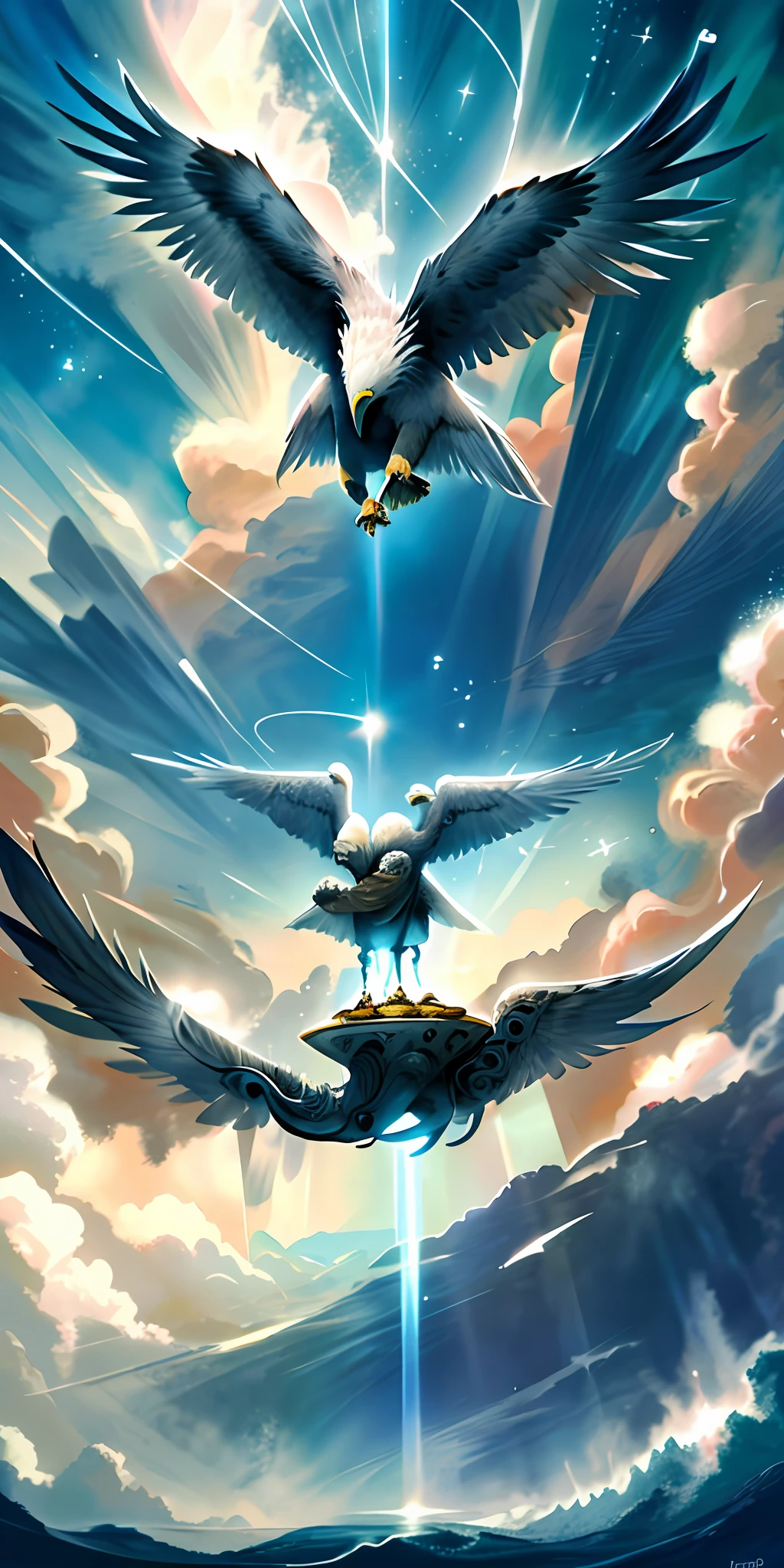 Eagle, planet Earth,