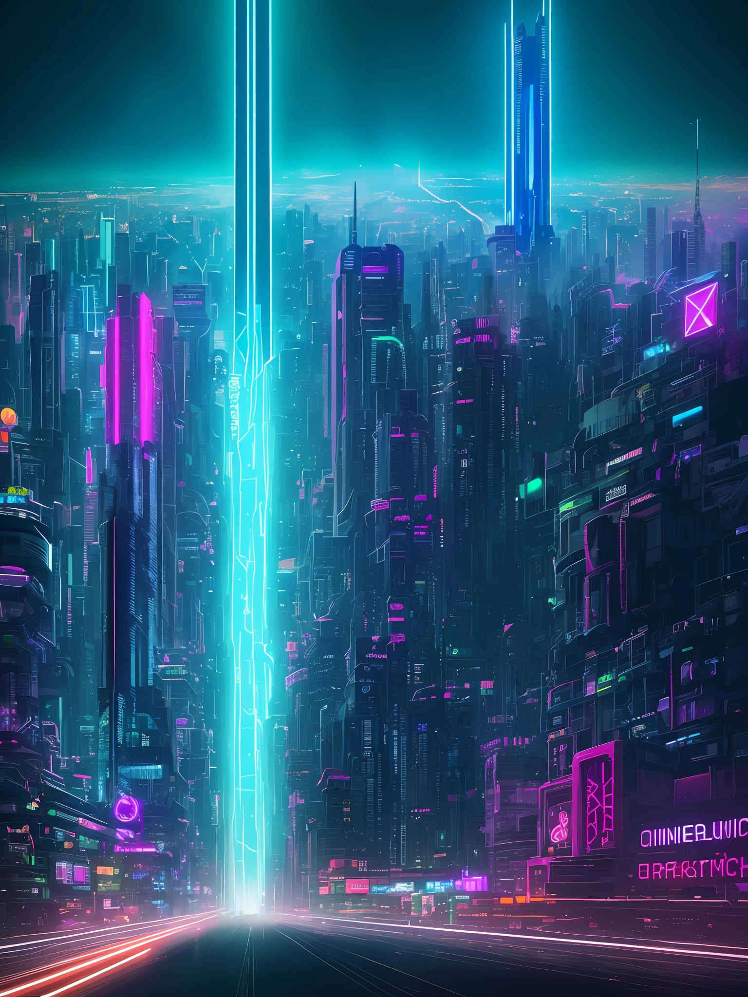 🌆 Welcome to the neon-lit metropolis of the future, where towering skyscrapers reach towards the heavens and the city pulses with a cybernetic heartbeat. In this cyberpunk dystopia, advanced technology coexists with gritty urban decay, creating a mesmerizing juxtaposition of the old and the new. The flickering holographic billboards, cascading digital advertisements, and sprawling network of cables weave together to form a tapestry of digital dreams and dark secrets. Amidst the concrete canyons, you catch a glimpse of a lone figure, their silhouette illuminated by the neon glow. Who is this mysterious individual, and what secrets do they hold? Unravel the enigma that lies within the soaring arranha céu (skyscraper) and explore the high-tech underbelly of this cyberpunk world.