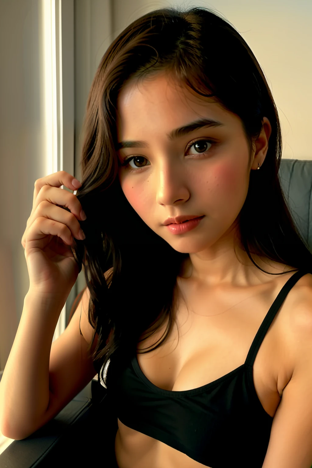 1 woman, hot, 12 years old