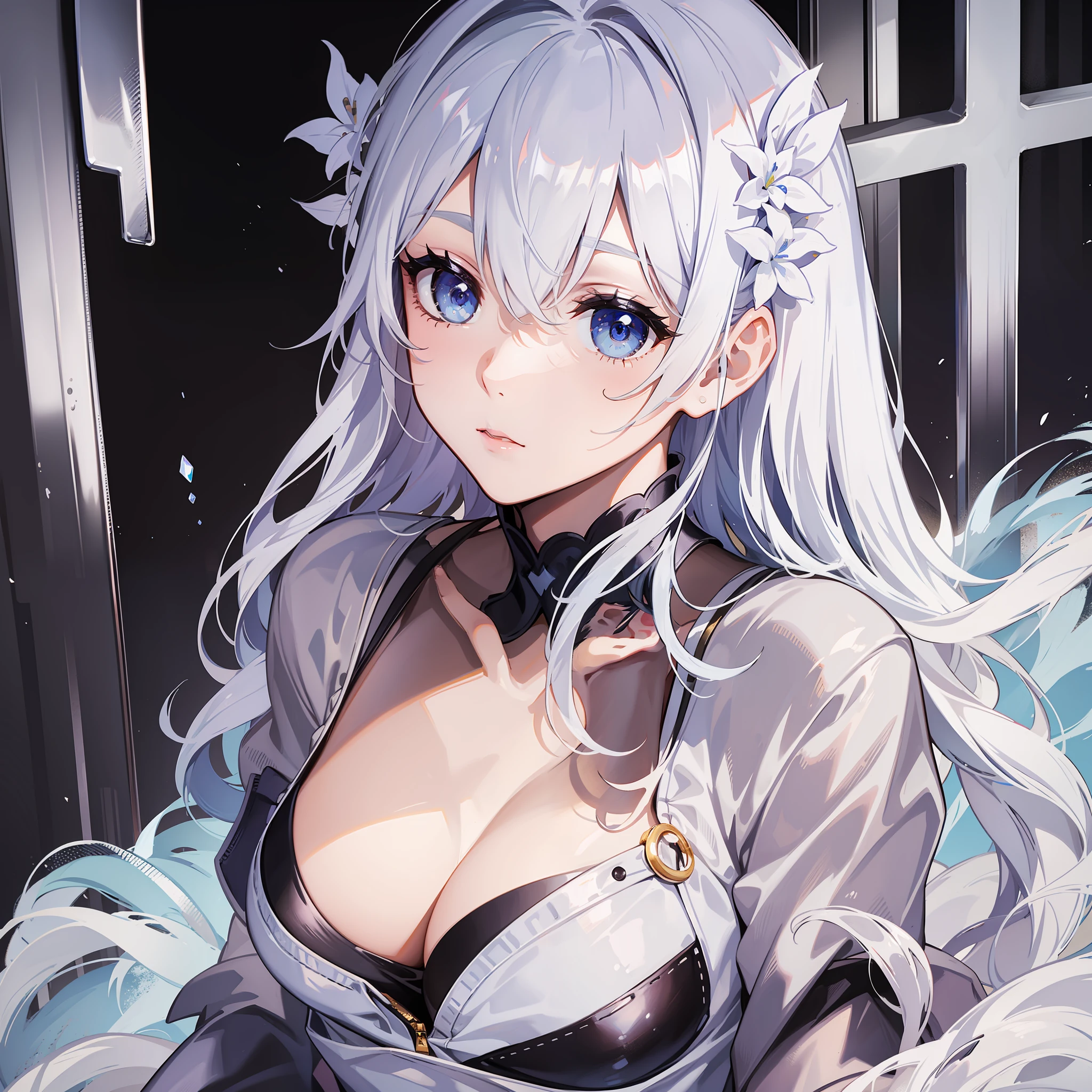 pure white