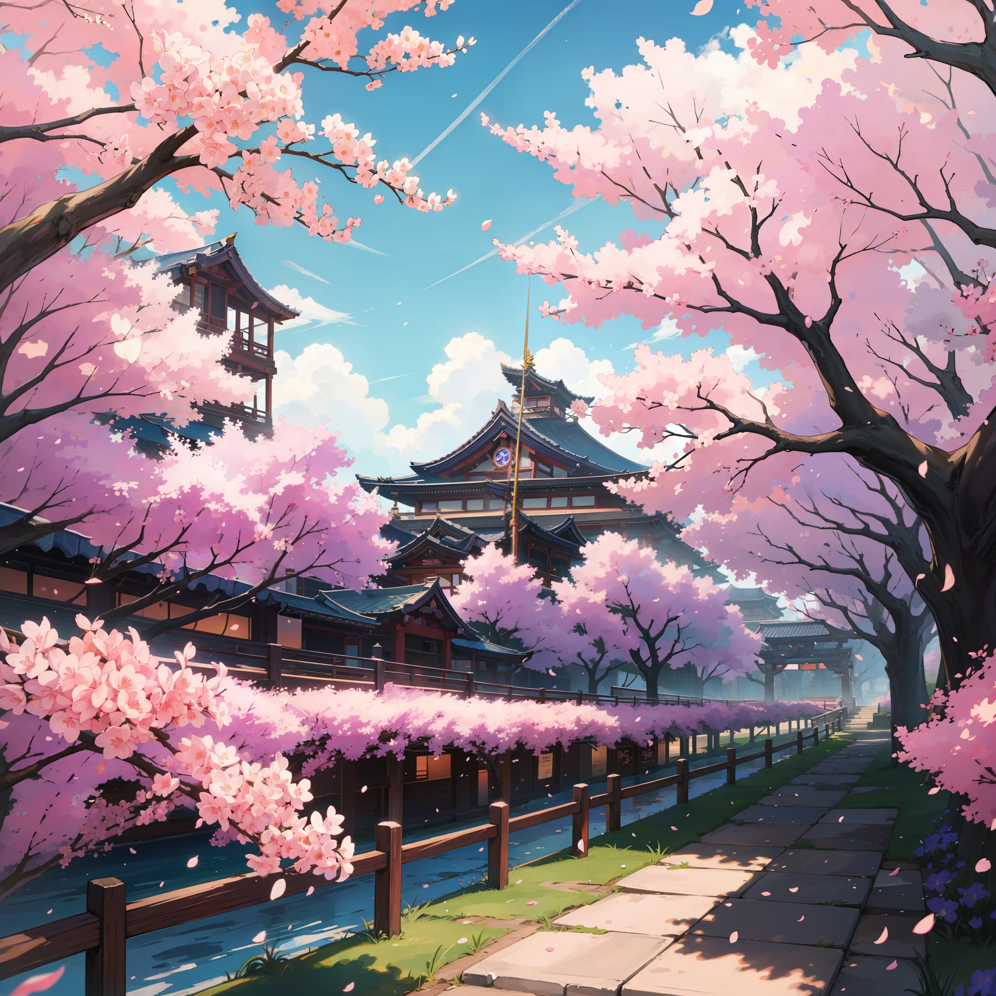 RaidenSyogun　cherry blossoms