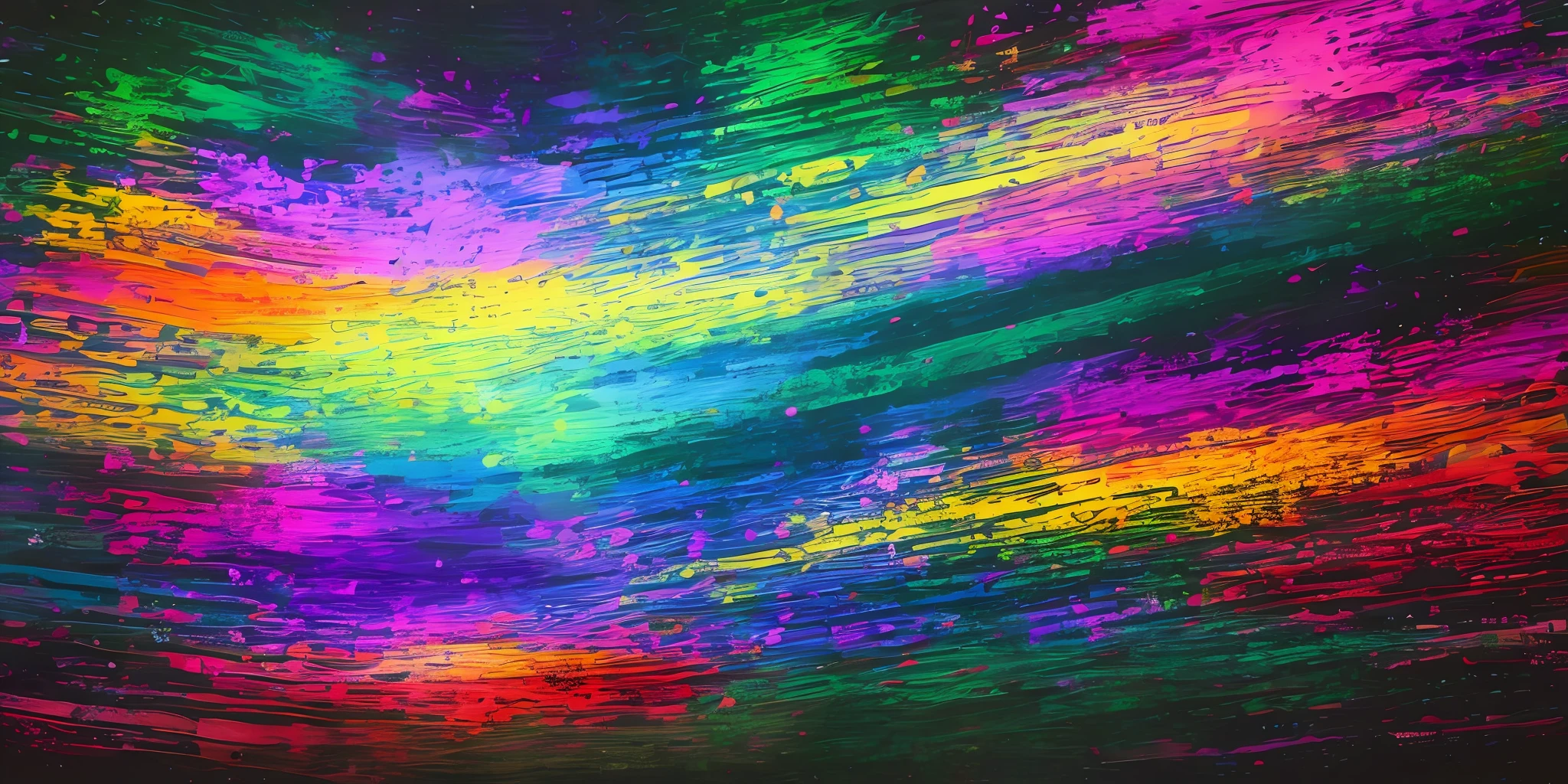 abstract background of colored spots
