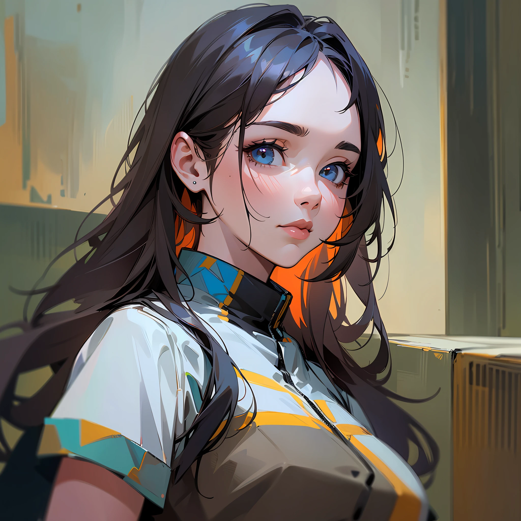 (8k), (best quality), (masterpiece: 1.2), (realistic), (photorealistic: 1.37), ultra detailed, one girl, viewer is watching, upper body, 28 years old