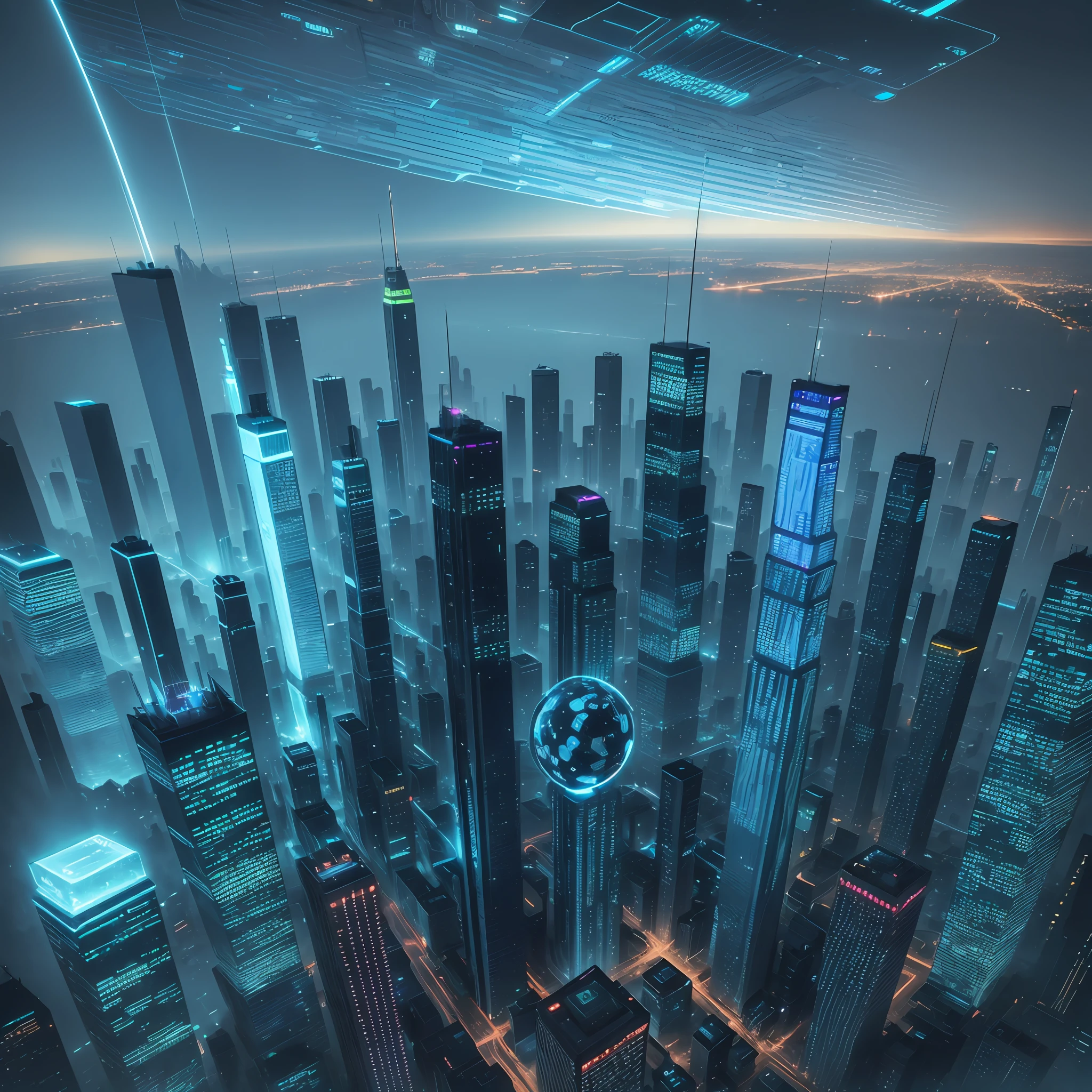 ((city made with electronic components)), improve quality, ultra-detailed, high resolution, better lighting, better shadows, dynamic colors, futuristic location, lots of brightness, wide view, technological city, mechanical elements, bright elements, illuminated environment, moving. --auto --s2