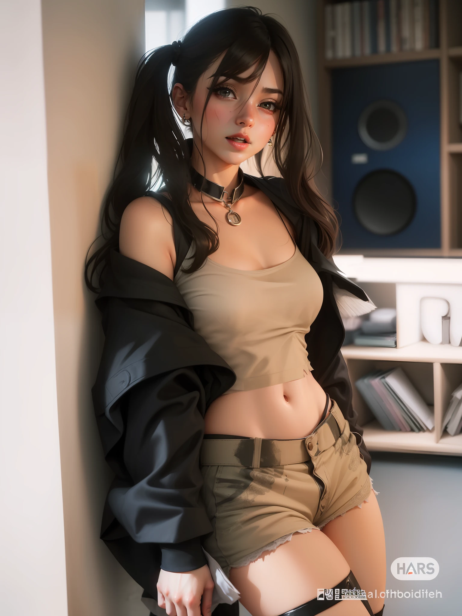 Naughty, longing, lustful, remove the watermark in the lower right corner