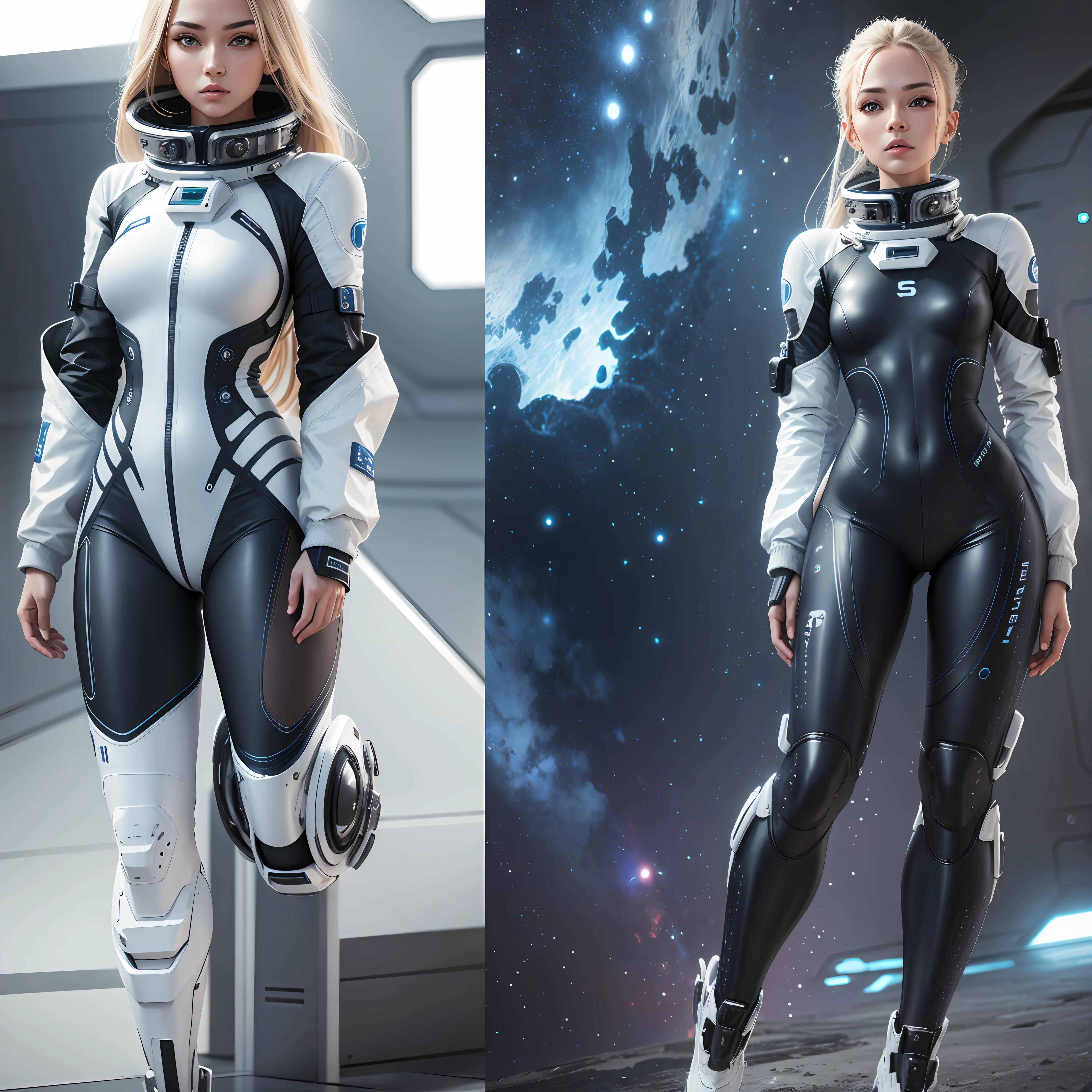 Futuristic, Realistic Clothing, Future Clothing, Technological Clothing, Space Clothing --auto --s2