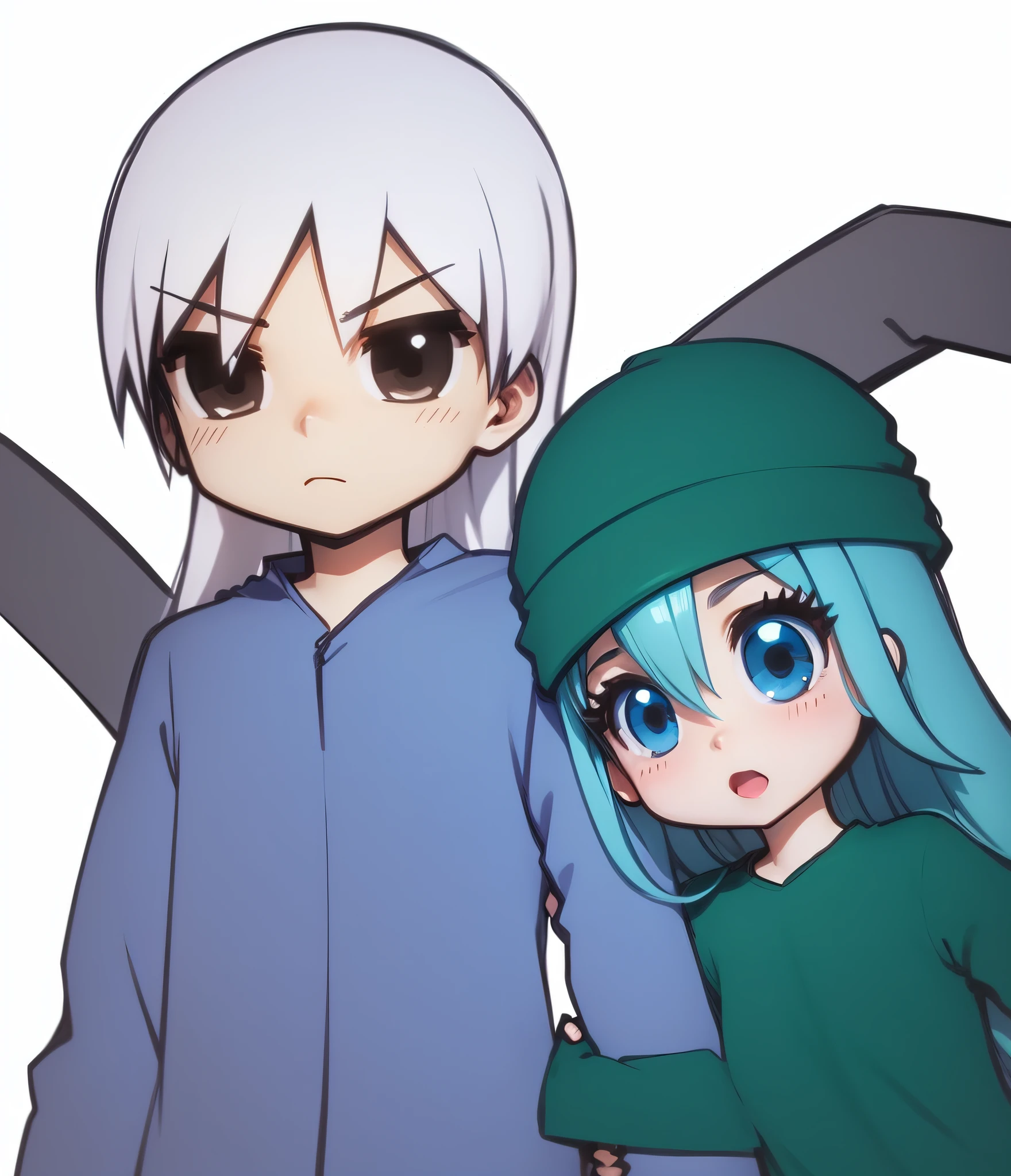 Boy and girl arm in arm, realistic lighting, anime style --auto --s2