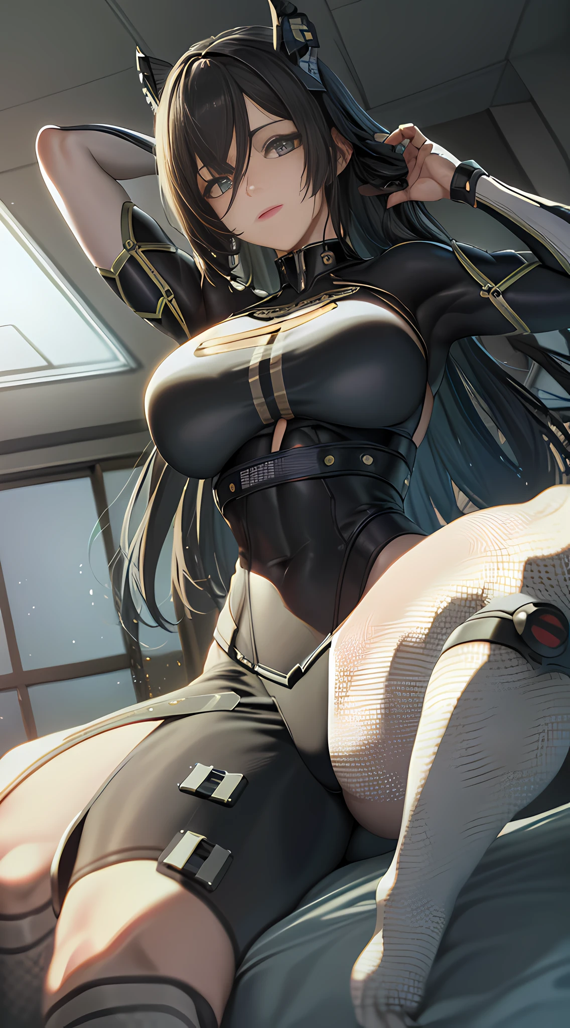 (Best Quality), ((Masterpiece), (Detail: 1.4), 3D, A Beautiful Cyberpunk Woman, HDR (High Dynamic Range), Ray Tracing, NVIDIA RTX, Super-Resolution, Unreal 5, Subsurface Scattering, PBR Textures, Post-Processing, Anisotropic Filtering, Depth of Field, Maximum Sharpness and Clarity, Multi-layer Textures, Albedo and Highlight Maps, Surface Shading, Accurate simulation of light-material interactions, perfect proportions, Octane Render, two-color light, large aperture, low ISO, white balance, rule of thirds, 8K RAW, diverse pose