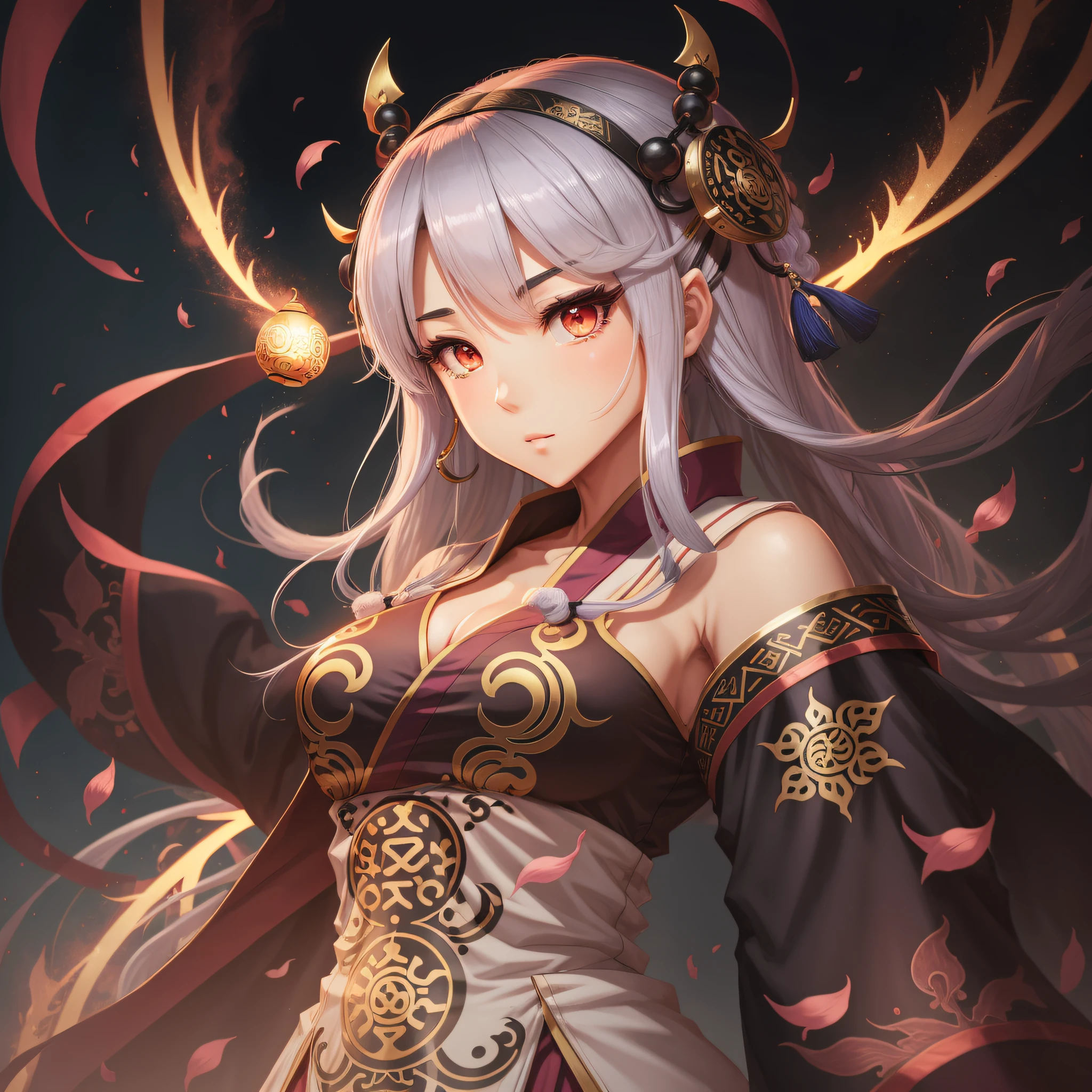Female Taoist robe 8K manga --auto --s2