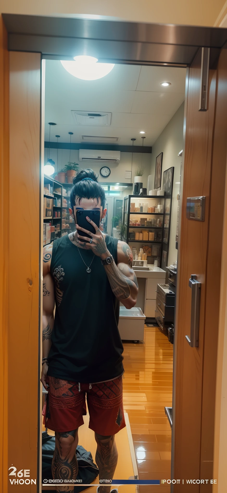 full Tattoos on the whole hand and arm