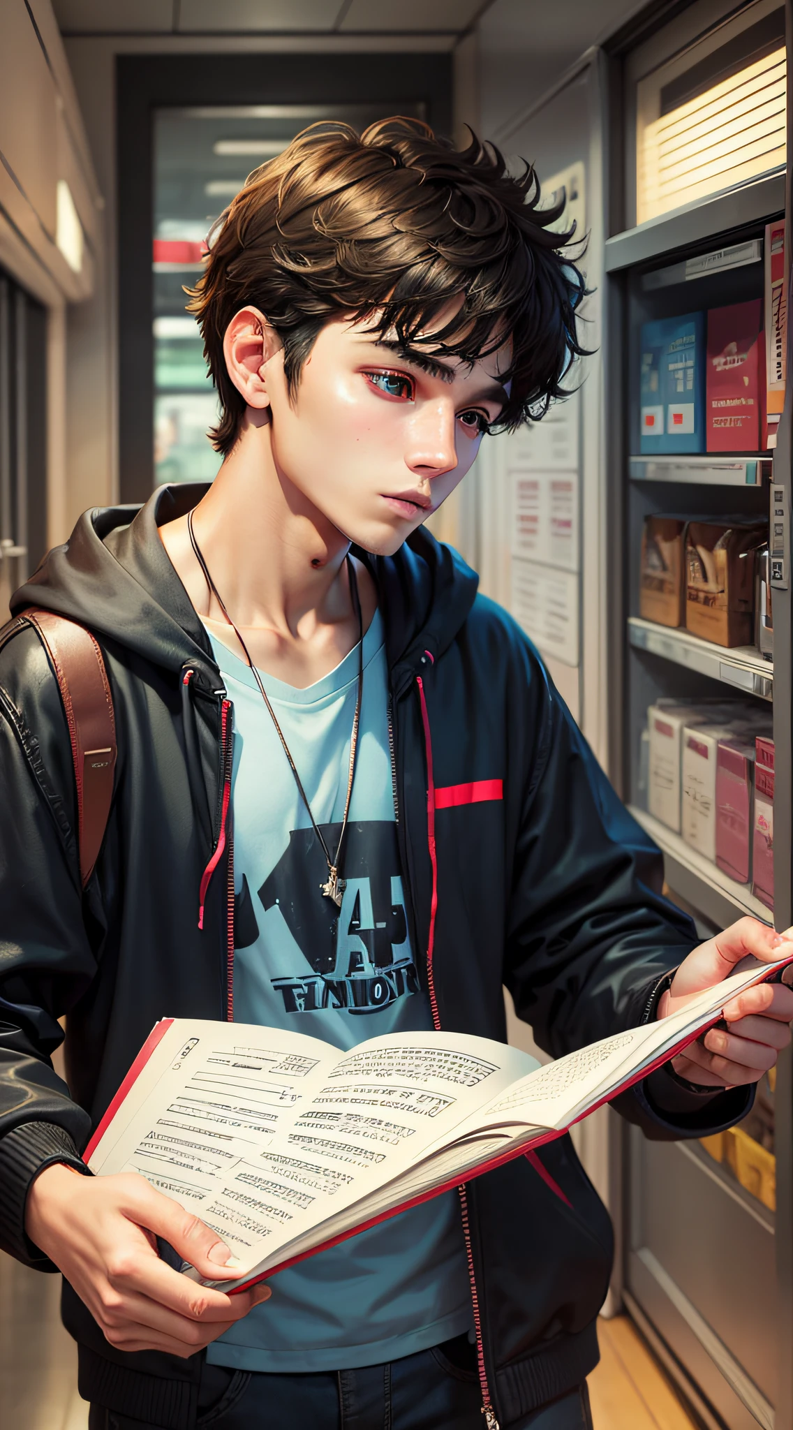A 24-year-old boy grabbed the note, ((teenager)) --auto --s2