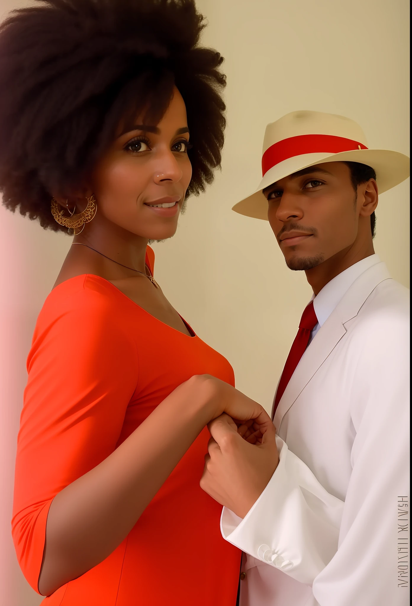 there is a man and woman that are posing for a picture, by Ingrida Kadaka, salsa social dance, photo shoot, by Nele Zirnite, by Lily Delissa Joseph, photo from a promo shoot, photo portrait, photoshoot, by Ottó Baditz, profile image, by Milton Menasco, 30-year-old woman from cuba
