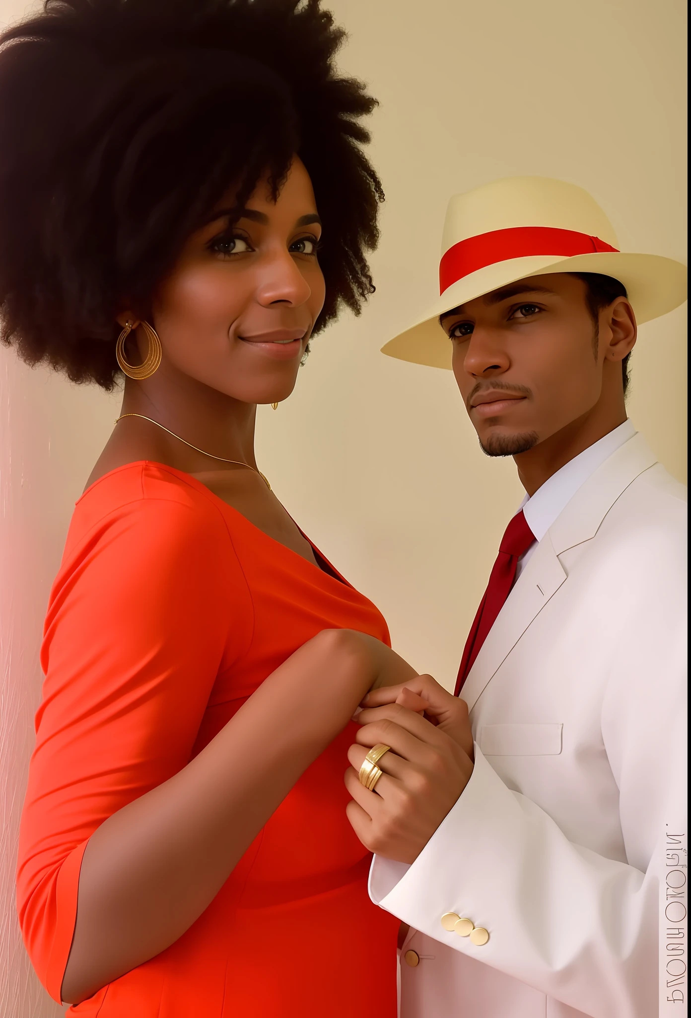 there is a man and woman that are posing for a picture, by Ingrida Kadaka, salsa social dance, photo shoot, by Nele Zirnite, by Lily Delissa Joseph, photo from a promo shoot, photo portrait, photoshoot, by Ottó Baditz, profile image, by Milton Menasco, 30-year-old woman from cuba