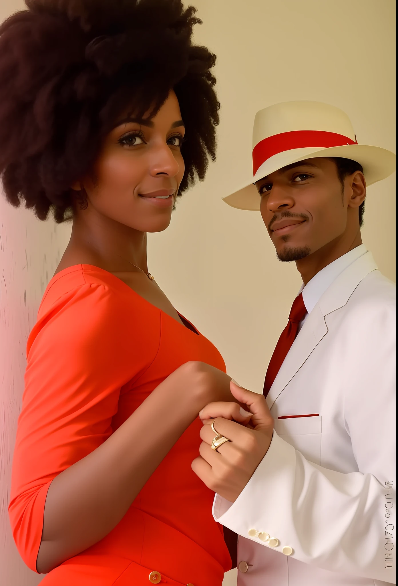there is a man and woman that are posing for a picture, by Ingrida Kadaka, salsa social dance, photo shoot, by Nele Zirnite, by Lily Delissa Joseph, photo from a promo shoot, photo portrait, photoshoot, by Ottó Baditz, profile image, by Milton Menasco, 30-year-old woman from cuba