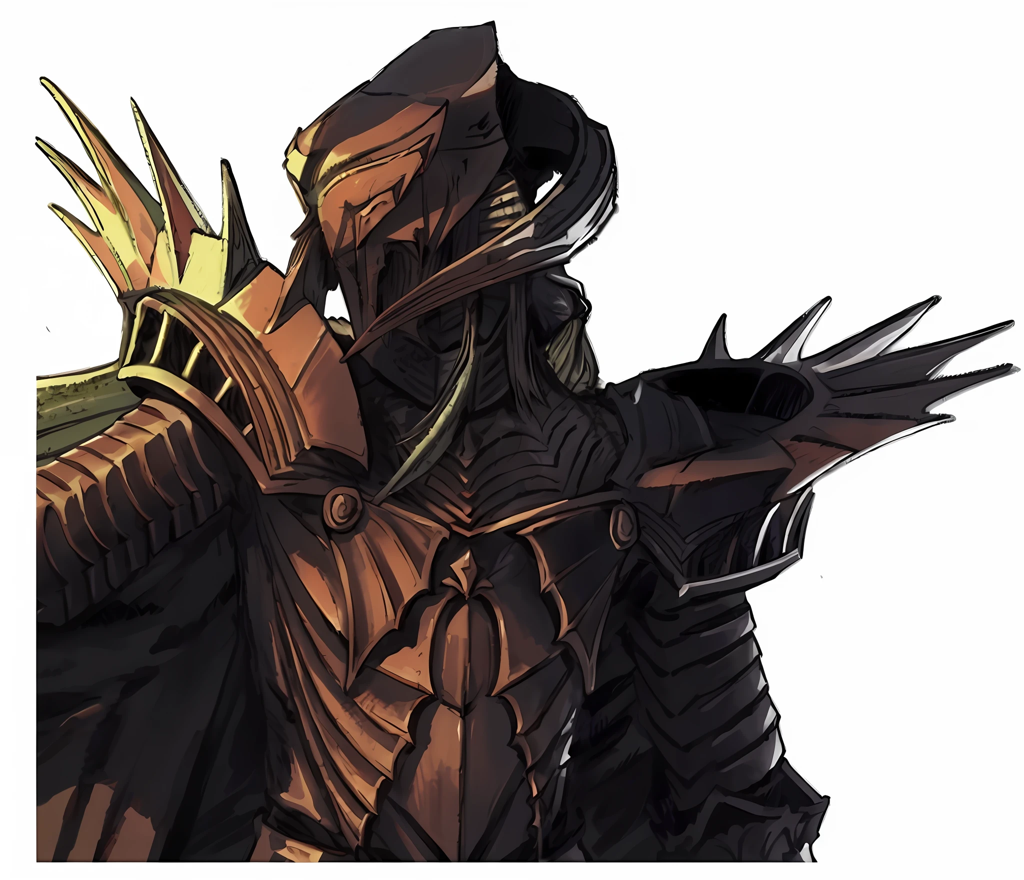 Close up of a demonic man holding a sword, evil knight, blood knight, dark souls knight, dark souls art style, fantasy knight, powerful fantasy knight, dark soul knight, horror knight, epic fantasy digital art style, fallen knight, dragon knight, cinder king, undead knight, dark souls style, epic fantasy weapon art, dark souls concept, 4K, model