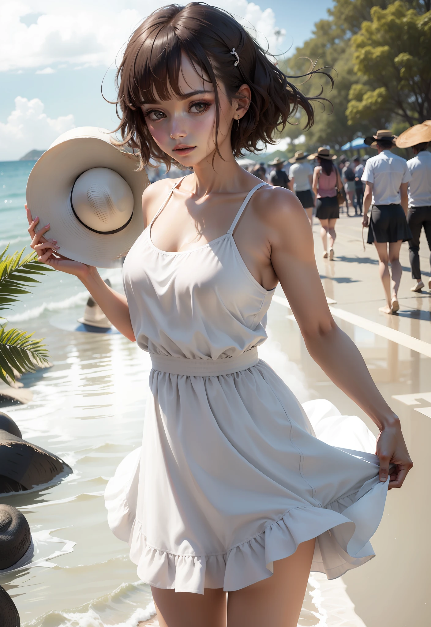 Hats, straw hats, corrected hats, super delicate