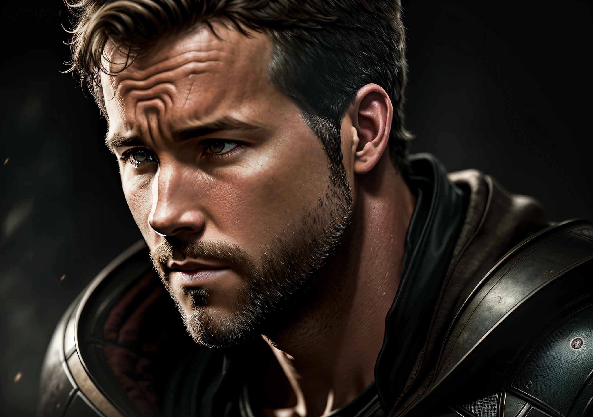 Ryan Reynolds , dark: realistic epic, soft cinematic portrait, adobe lightroom, photographic lab, highly detailed, faded, (neutral colors: 1.2), (hdr: 1.4) , (soft colors:1.2), hyperdetailed, (artstation:1.4), cinematic, warm lights, dramatic light, (intricate details:1.1), complex background, (rutkowski:0.66), (blue and orange:0.4)