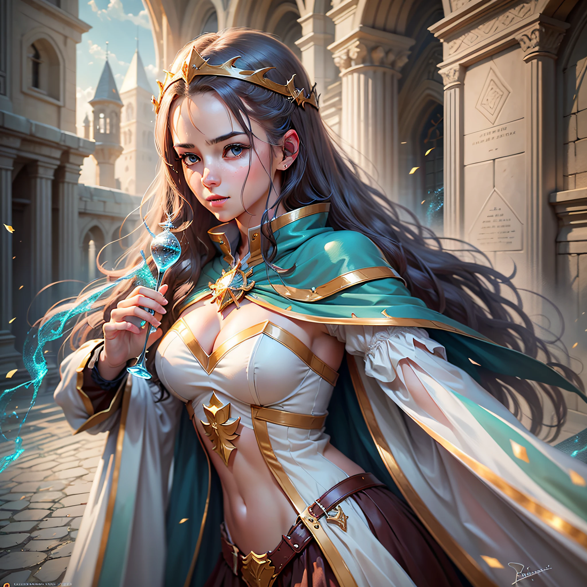 Create a spritesheet of a sexy cleric. The quality should be as perfect as possible, with high resolution,ultra realistic,ultra-detailed details,(masterpiece: 1.1), (bestquality: 1.2), highres, original, extremely detailed wallpaper, official art, amazing, high detail, ultra-detailed, extremely detailed 8k wallpaper, outdoor --auto --s2