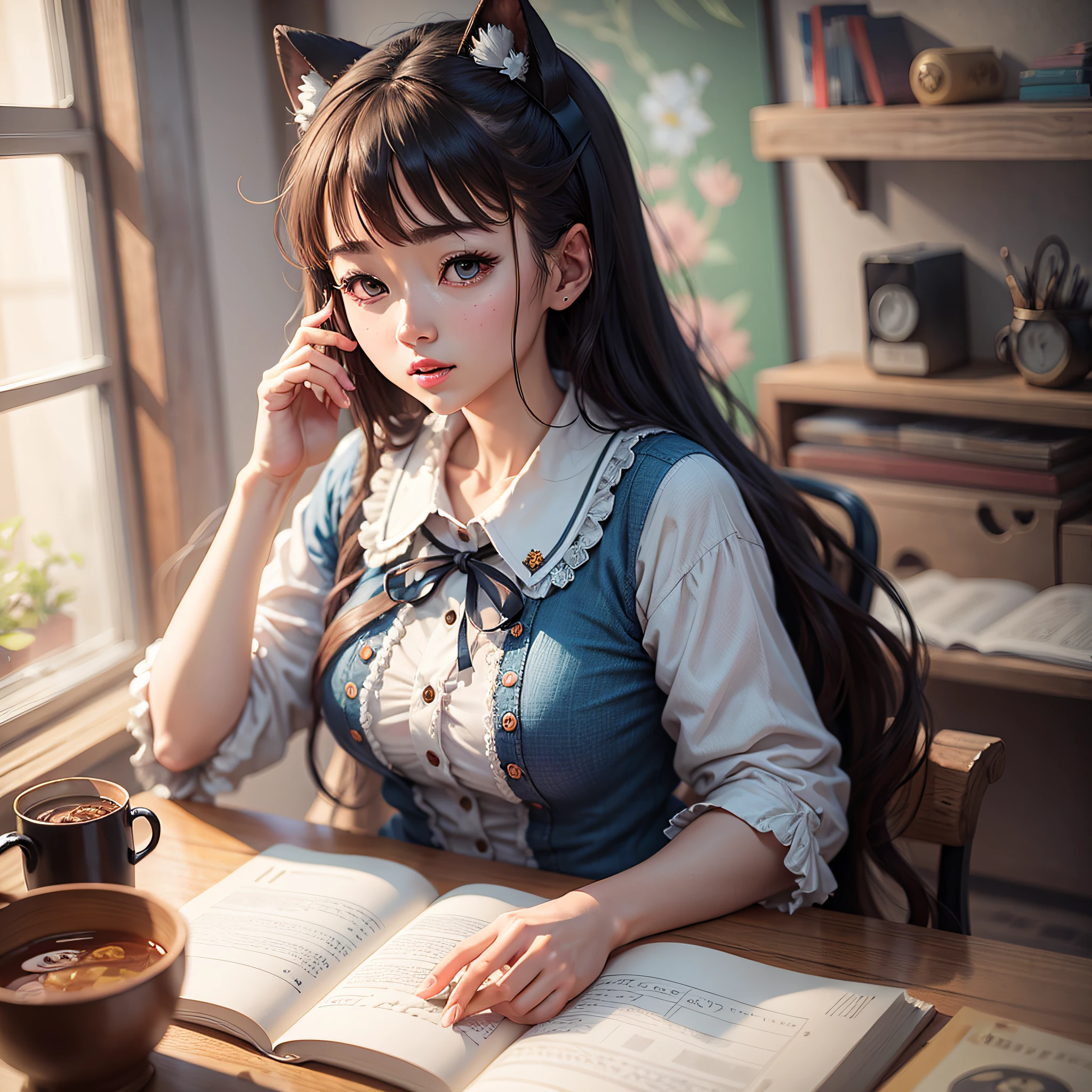 Girls looks like Grandma's 8K manga