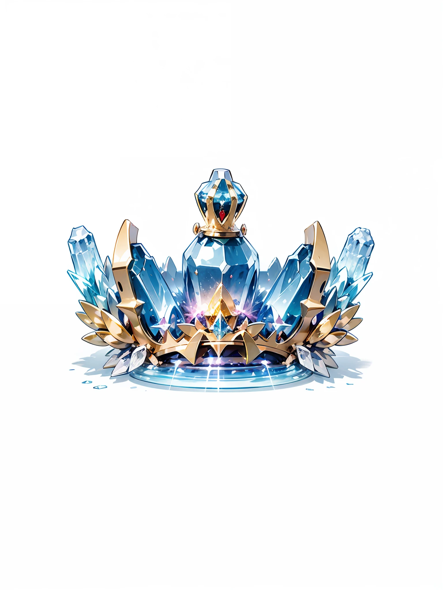 8k, (crown close-up), positive perspective!! , with a gold + diamond crown on a white background, diamond wings!! ,((((Game Crown)))),((Gold + Diamond Crown)),((Left and Right Symmetrical Crown)),((Streamlined Crown)))),(Slender Crown))),Gorgeous, Colorful, Complex Diamonds, Ultra Realistic Fantasy Crown, Crystal Crown, White Laser Crown, Crystal Corolla, Floating Crown, (Ray Tracing), (Clean Background)), Crown, Flower Corolla, Crown, Giant Diamond Crown, Diamond Headgear, Amazing Flower Corolla, Diamond Crown --auto --s2