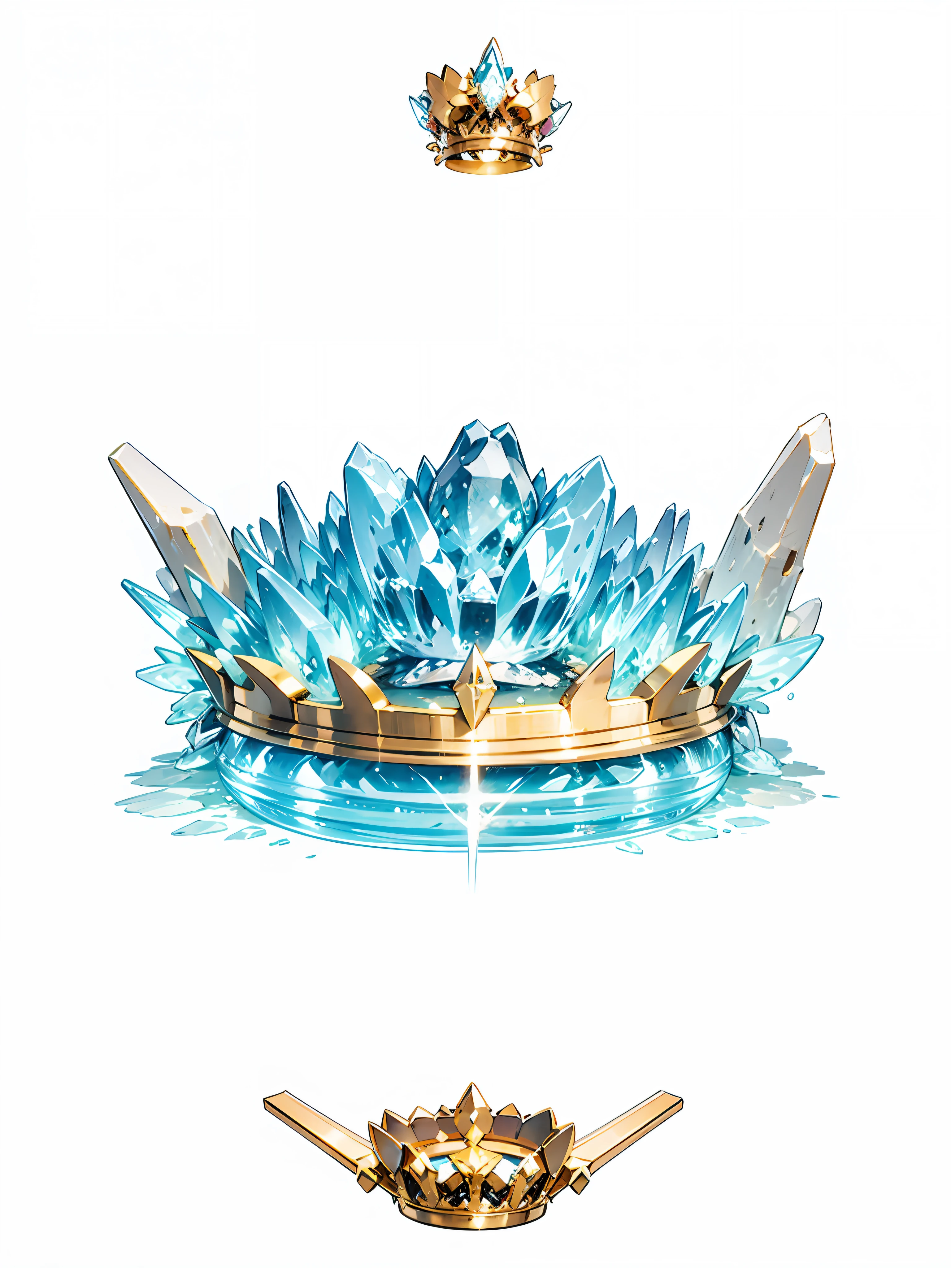 8k, (crown close-up), positive perspective!! , with a gold + diamond crown on a white background, diamond wings!! ,((((Game Crown)))),((Gold + Diamond Crown)),((Left and Right Symmetrical Crown)),((Streamlined Crown)))),(Slender Crown))),Gorgeous, Colorful, Complex Diamonds, Ultra Realistic Fantasy Crown, Crystal Crown, White Laser Crown, Crystal Corolla, Floating Crown, (Ray Tracing), (Clean Background)), Crown, Flower Corolla, Crown, Giant Diamond Crown, Diamond Headgear, Amazing Flower Corolla, Diamond Crown --auto --s2