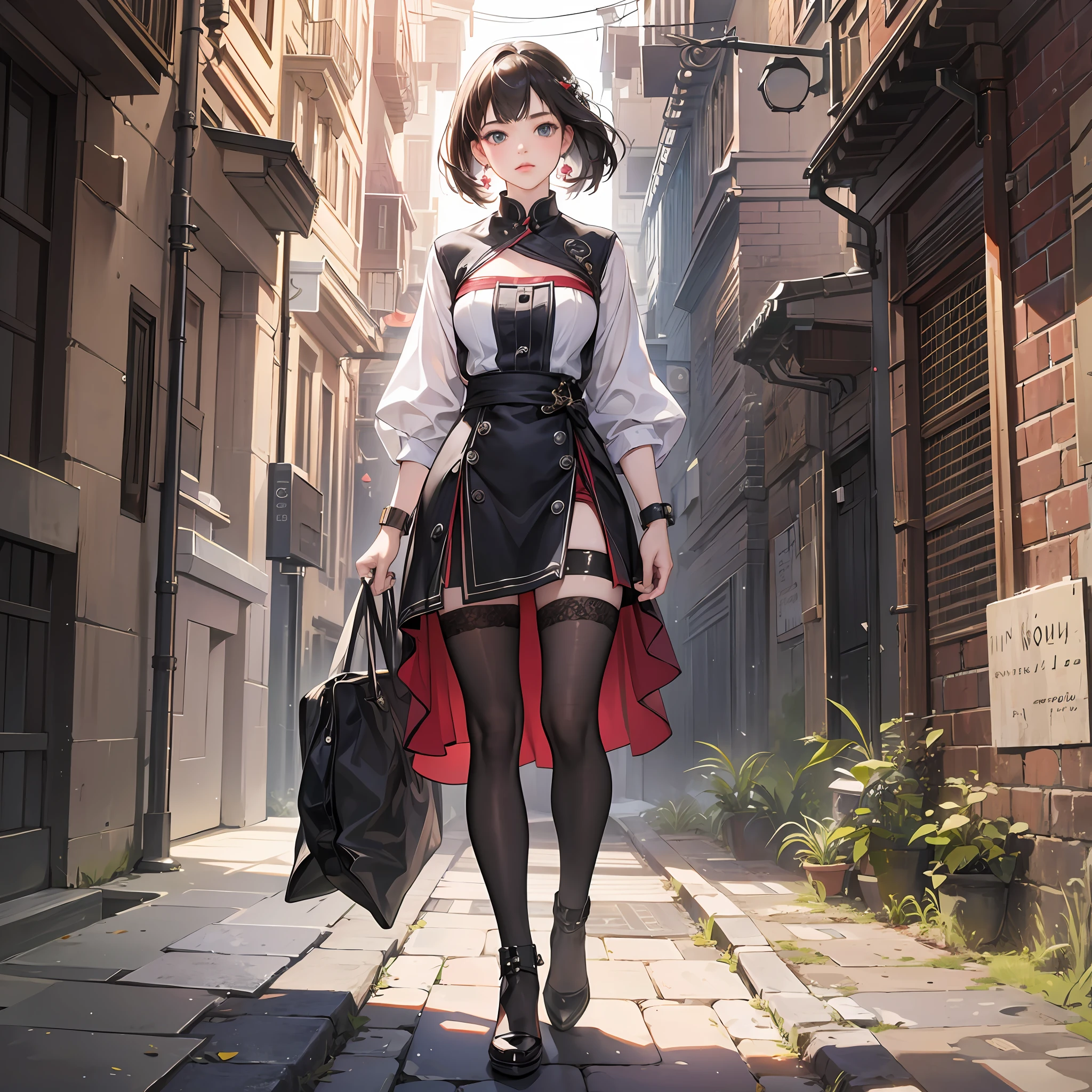 (8k), (best quality), (masterpiece: 1.2), (realistic), (photorealistic: 1.37), ultra detailed, one girl, viewer watching, full body, 28 years old