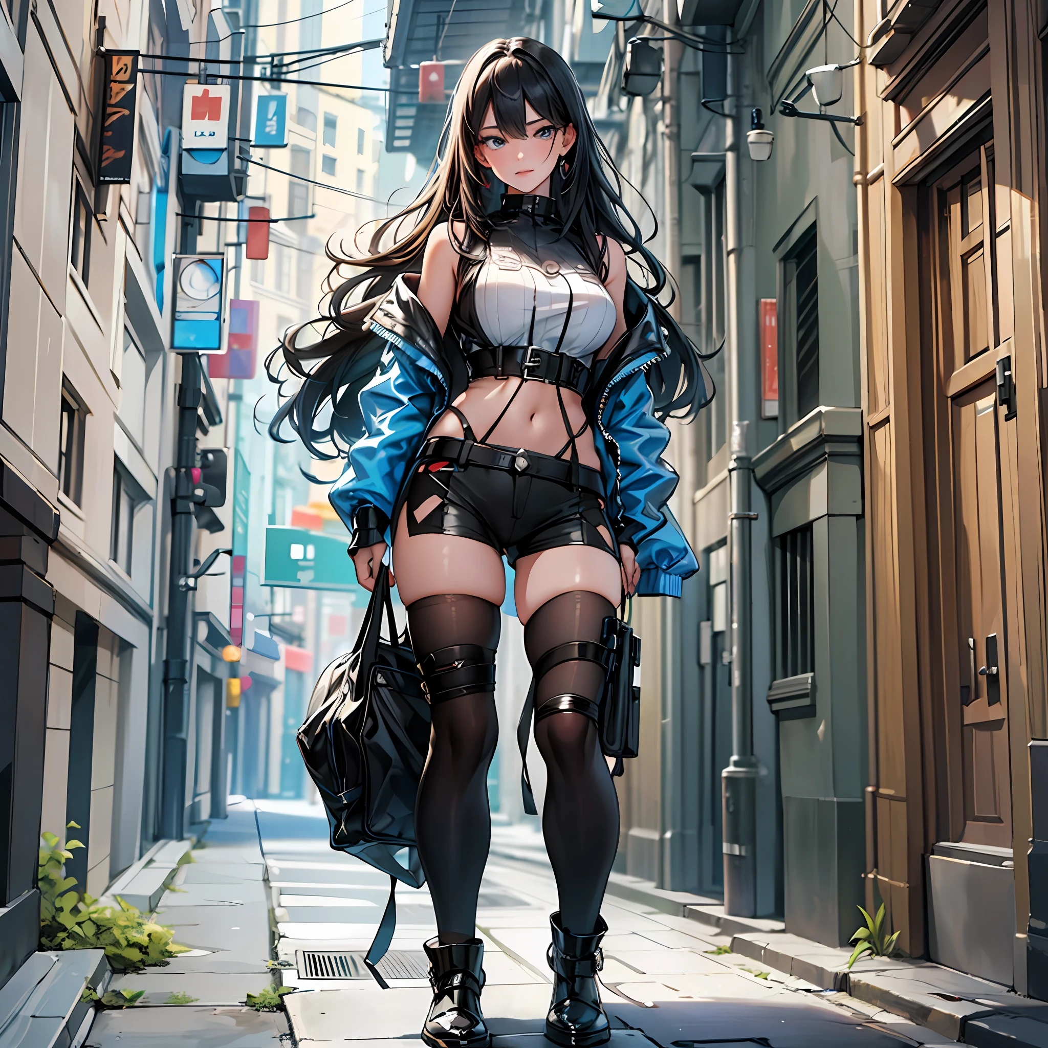 (8k), (best quality), (masterpiece: 1.2), (realistic), (photorealistic: 1.37), ultra detailed, one girl, viewer watching, full body, 28 years old