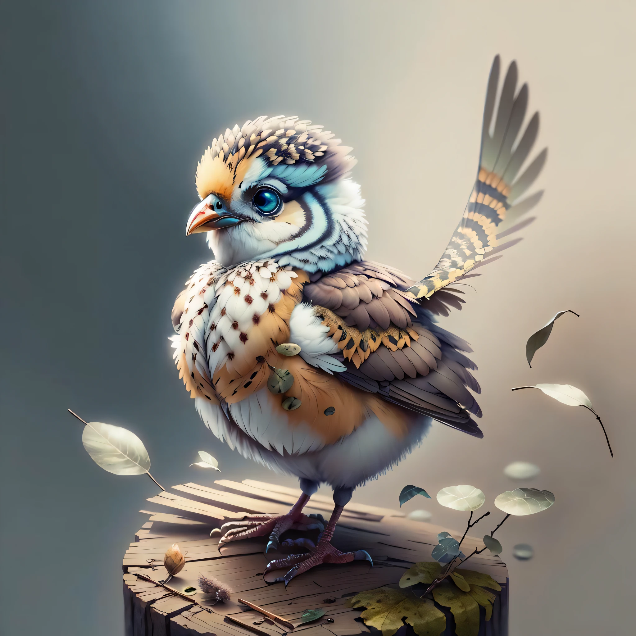 Cu73Cre4ture bird