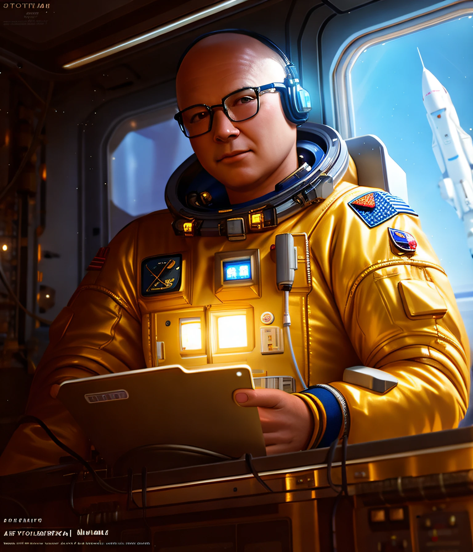 astronaut, ultra-detailed, film photography, light leaks, Larry Bud Melman, trending on artstation, sharp focus, studio photo, intricate details, highly detailed, by greg rutkowski, ((3d render)), intricately rendered