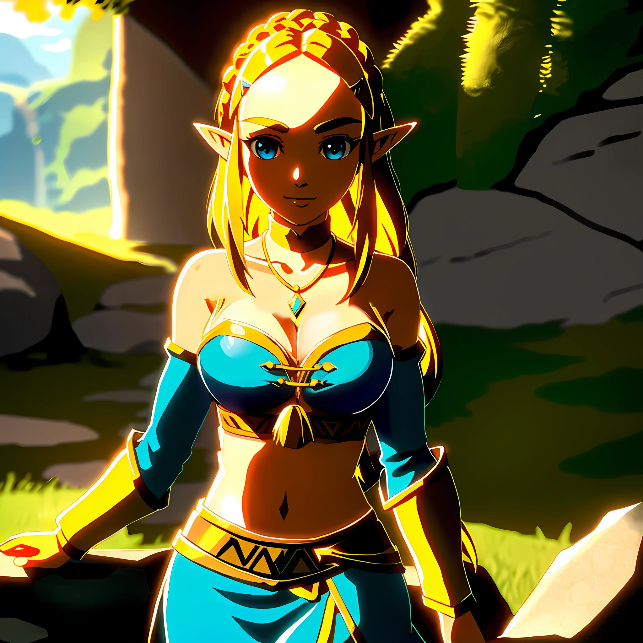 large breasts, cleavage