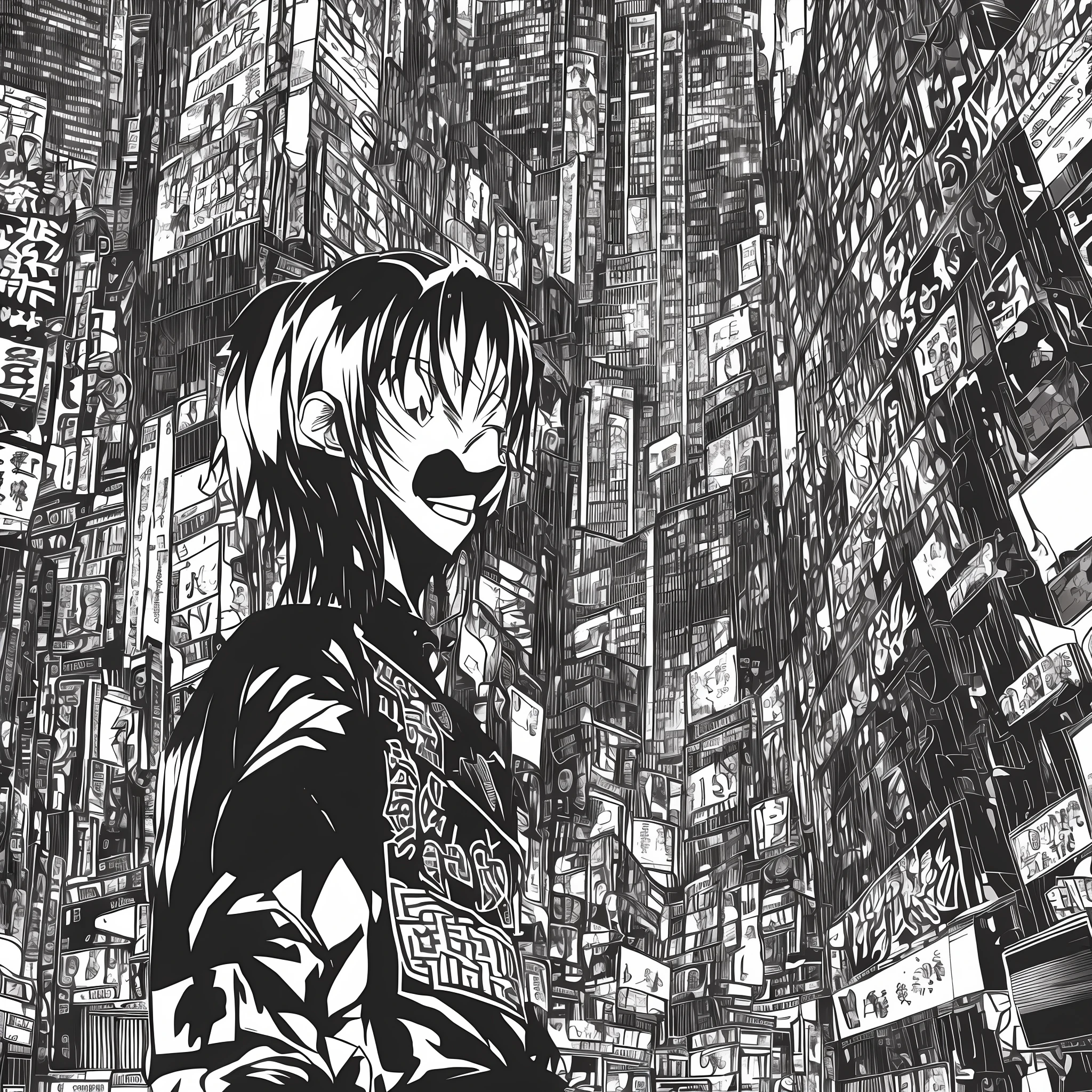 3am thoughts,manga style,neotokyo --auto --s2
